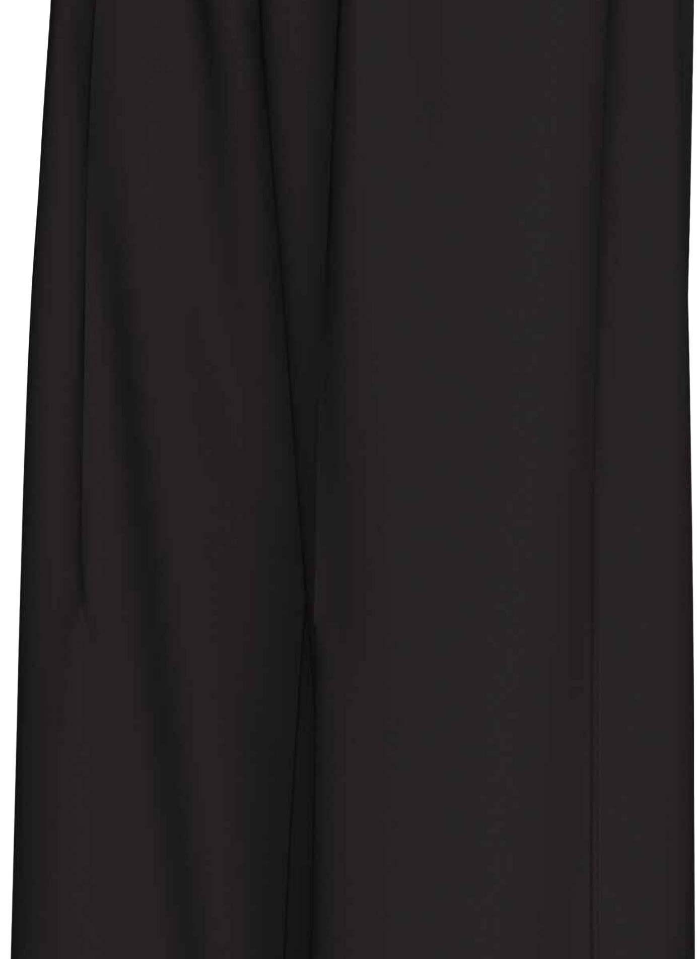 Gerade geschnittene Hose aus Baumwollmischung CALVIN KLEIN Schwarz