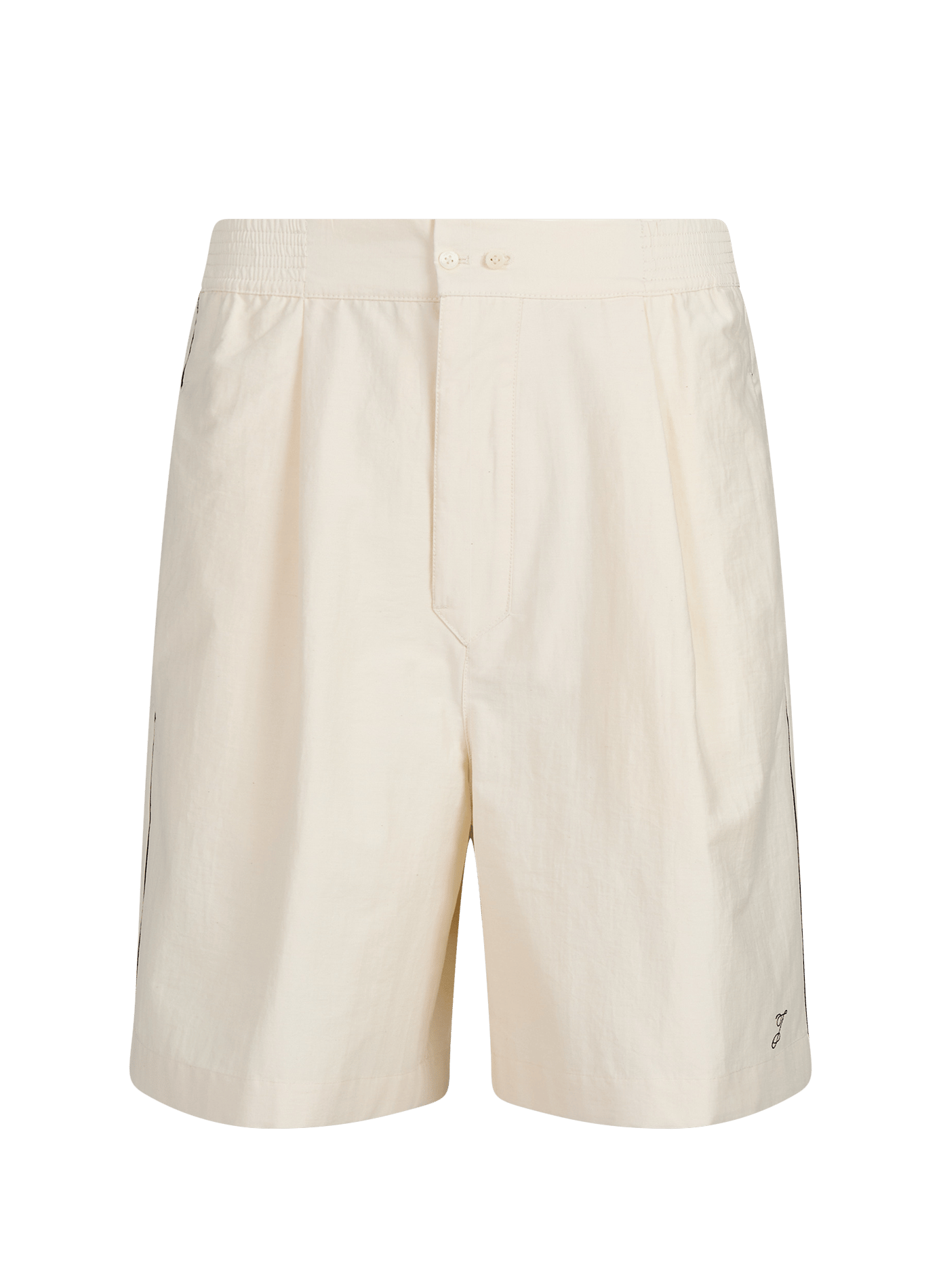 Korte grote katoenen. JACQUEMUS Wit