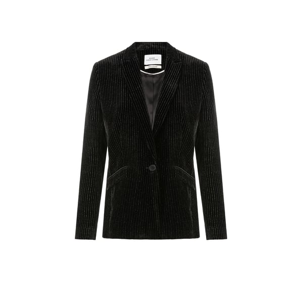 Veste Diane avec rayures métallisées