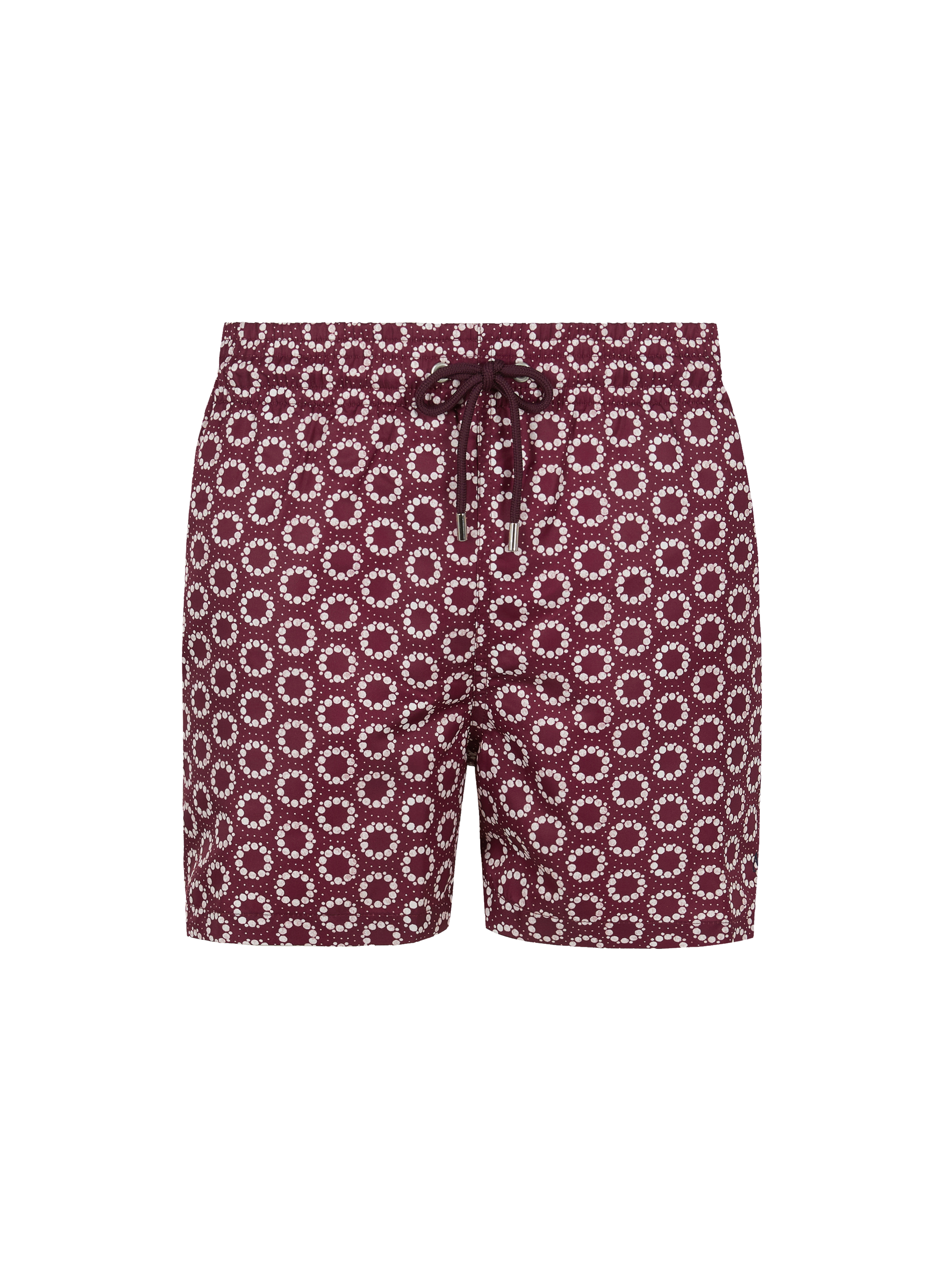 Short de bain imprimé en polyester recyclé