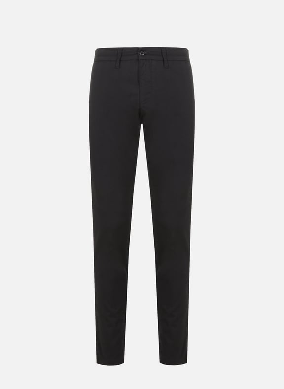 Stretch cotton trousers Black by CARHARTT WIP CARHARTT WIP Stretch cotton trousers Black