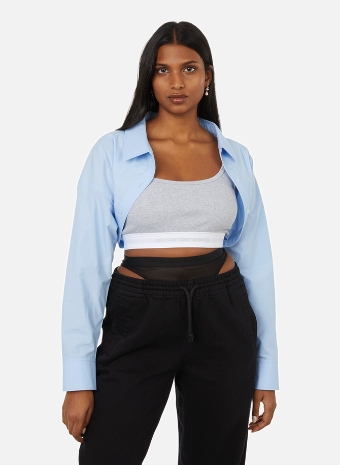 Cropped shirt with top ALEXANDER WANG
