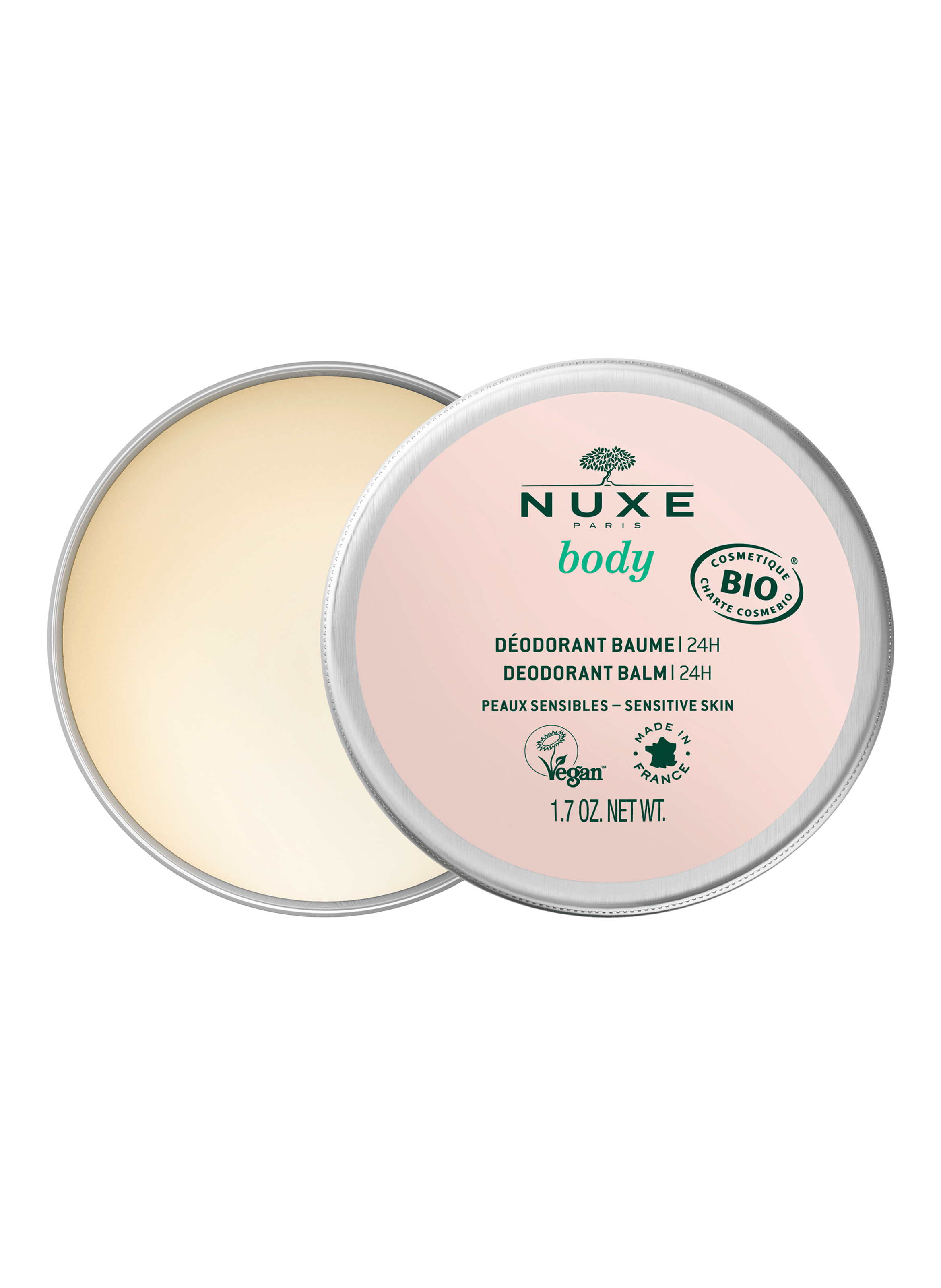 Déodorant Solide Bio Doux pour Peaux Sensibles  - Nuxe Body NUXE No color