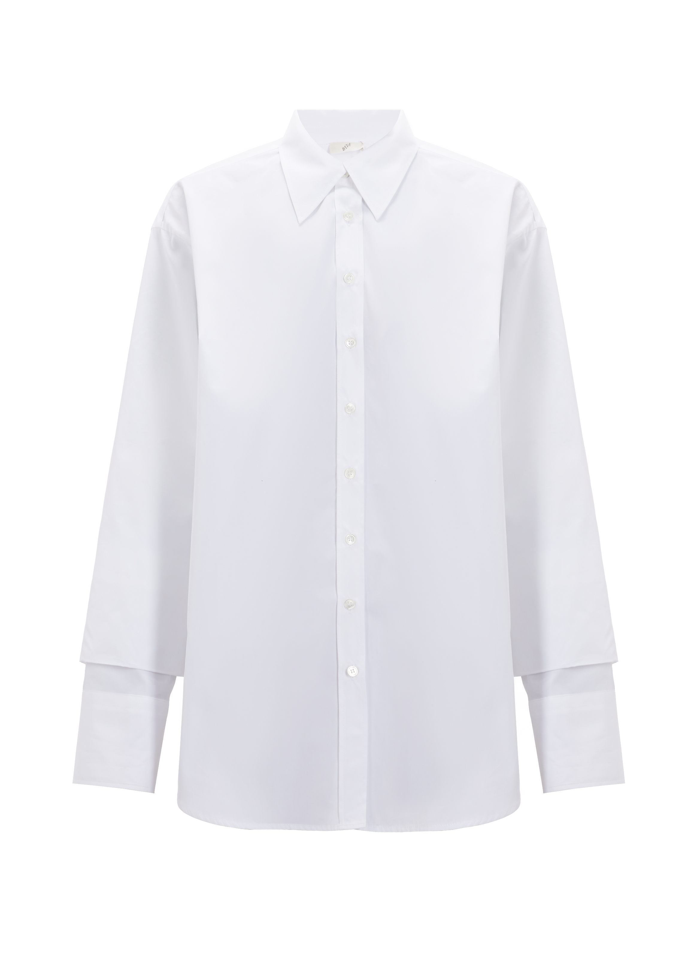 Loose-fit cotton shirt BITE STUDIOS White