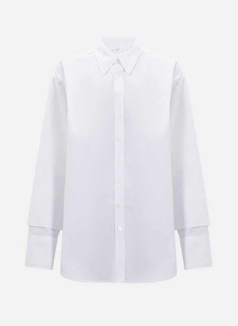 Loose cotton shirt WhiteBITE STUDIOS 