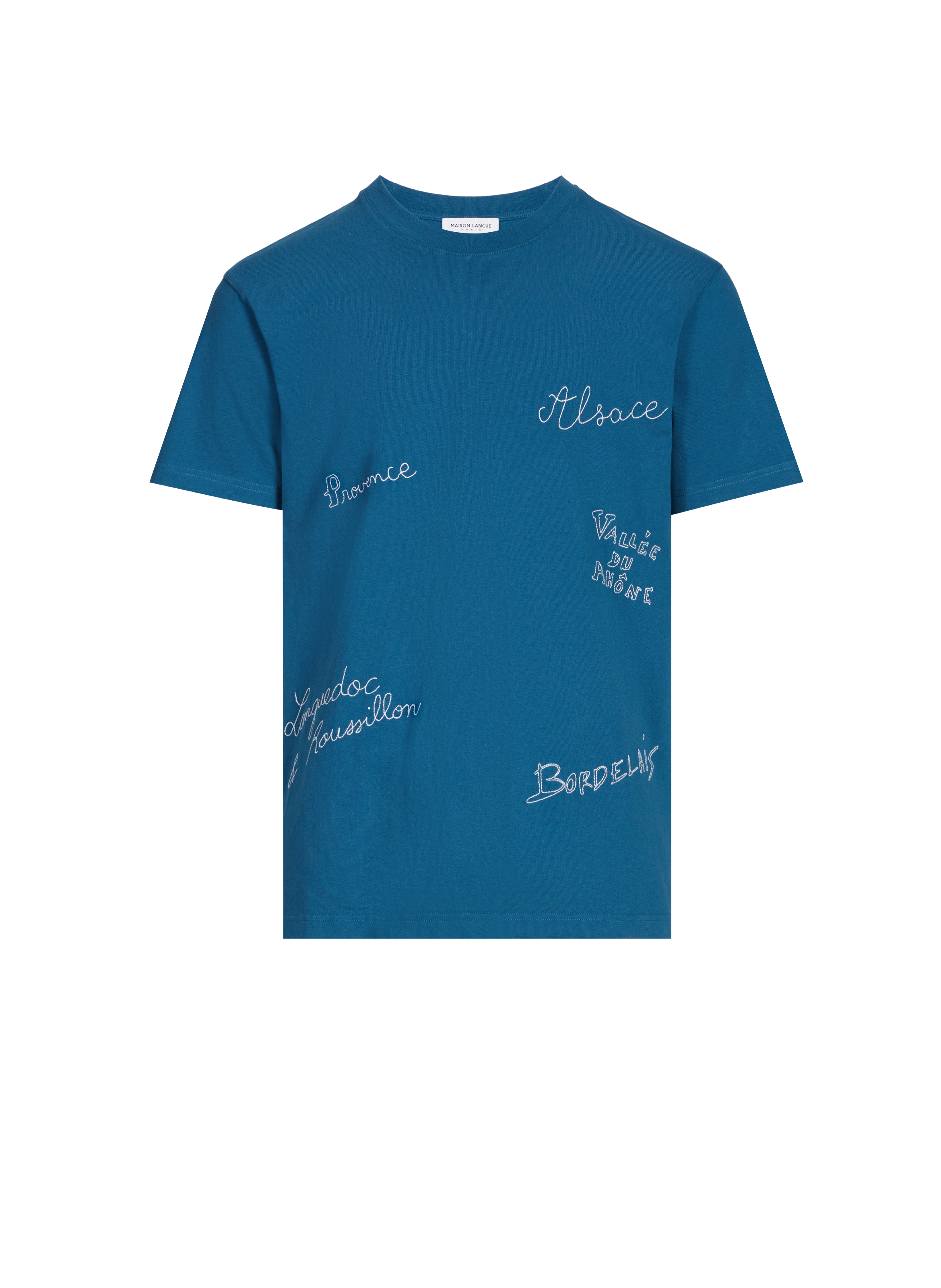 T-shirt Patureau Régions de France MAISON LABICHE Bleu
