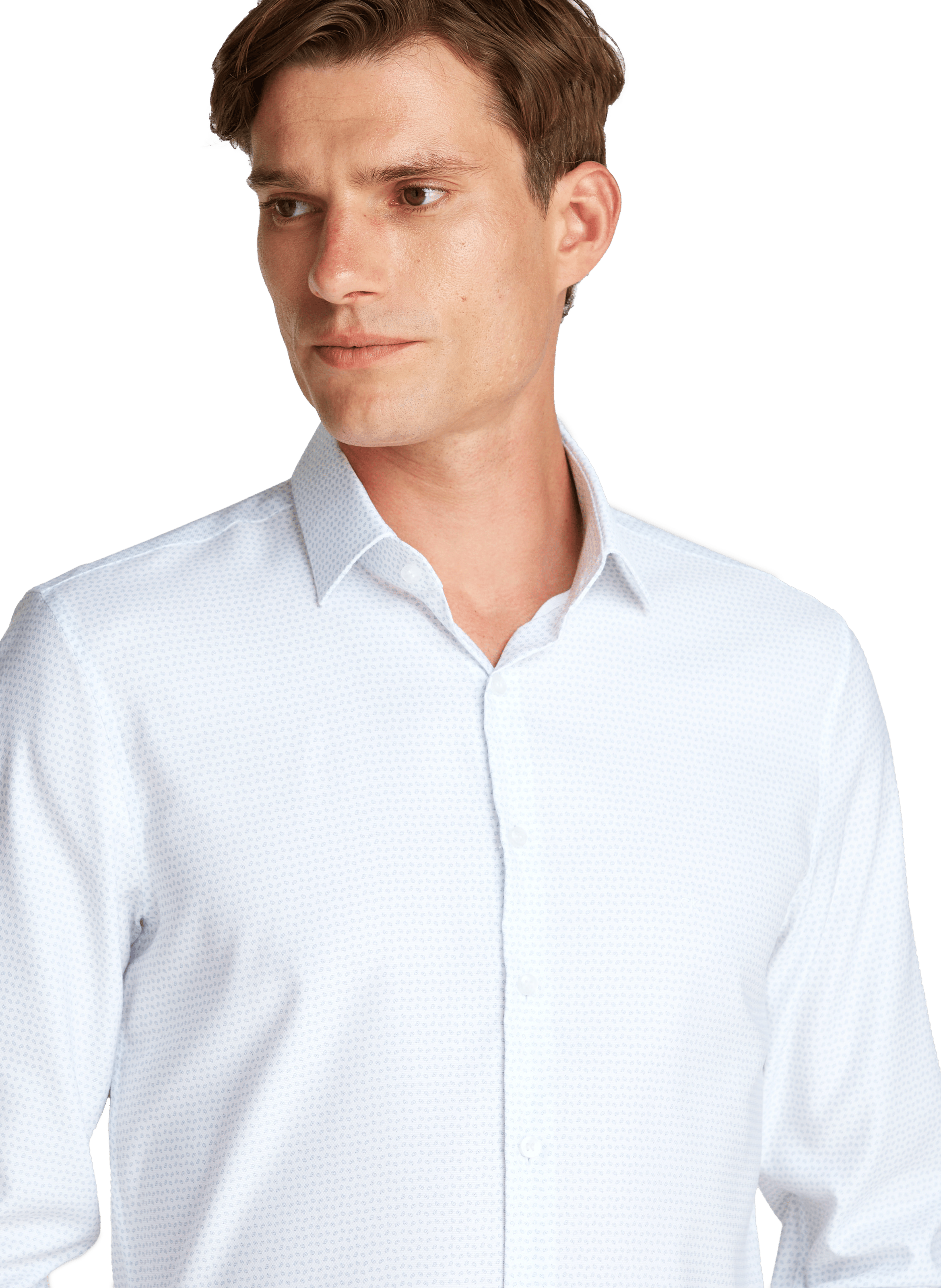 Chemise en coton CALVIN KLEIN Blanc