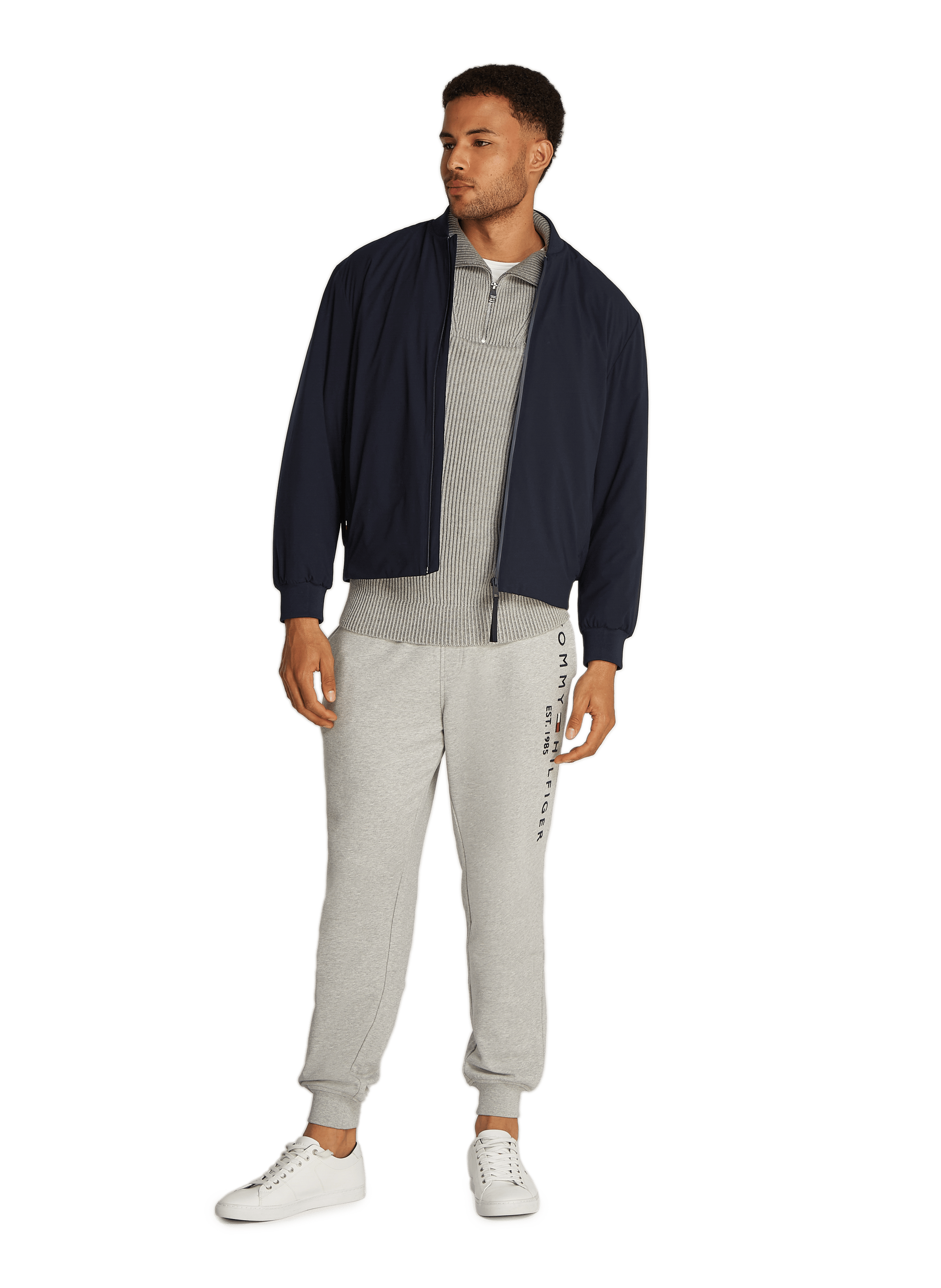 Wasserabweisende Jacke TOMMY HILFIGER Blau