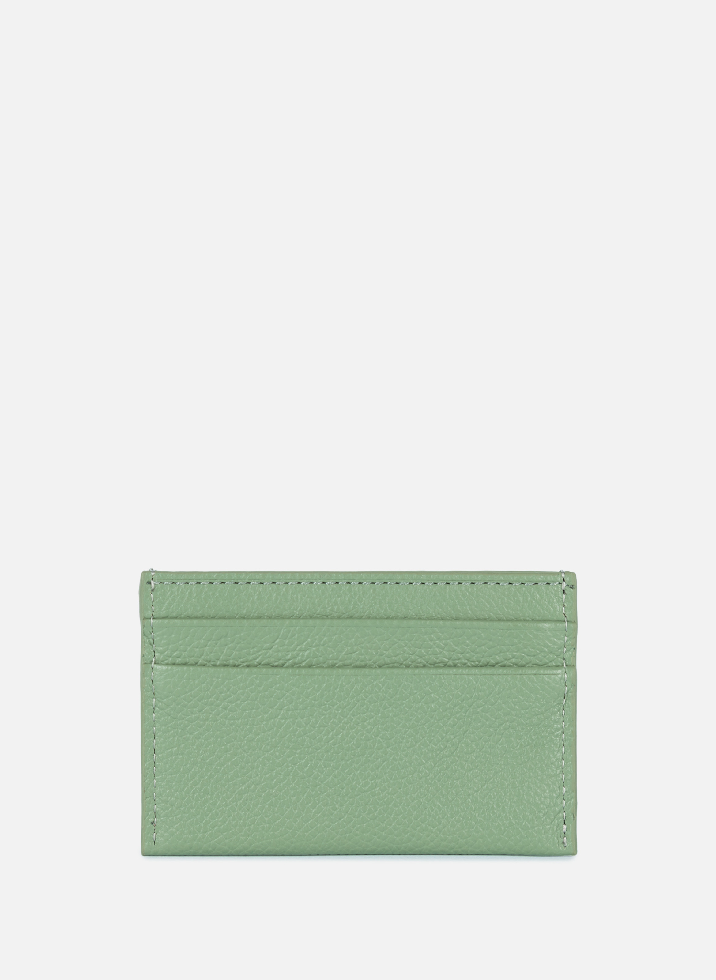 Card holder - Foulonné PM LANCASTER Green