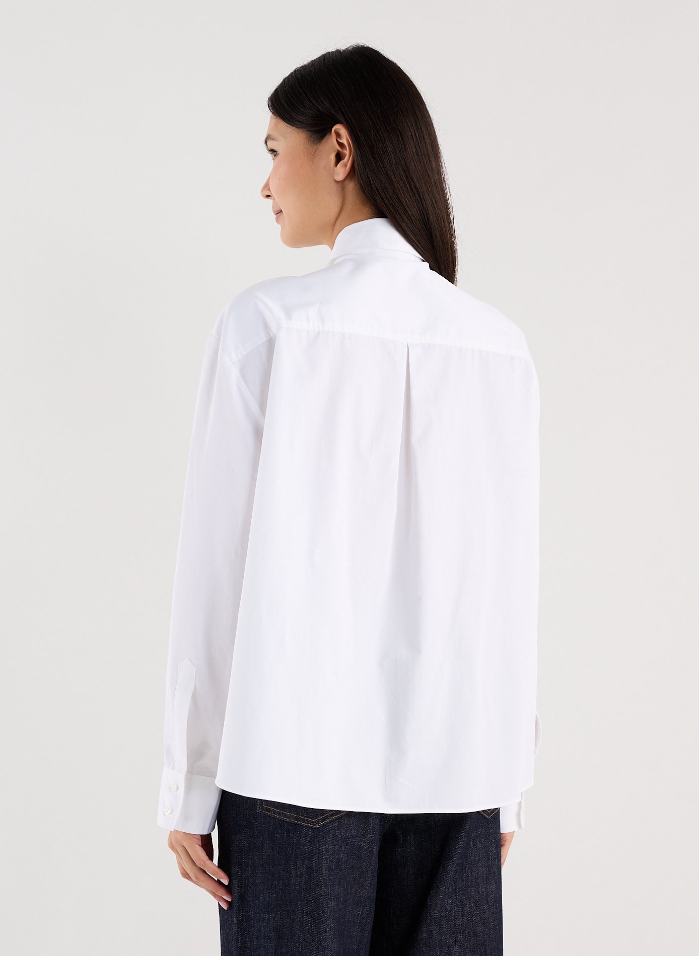 Classic cotton shirt SAISON 1865 White