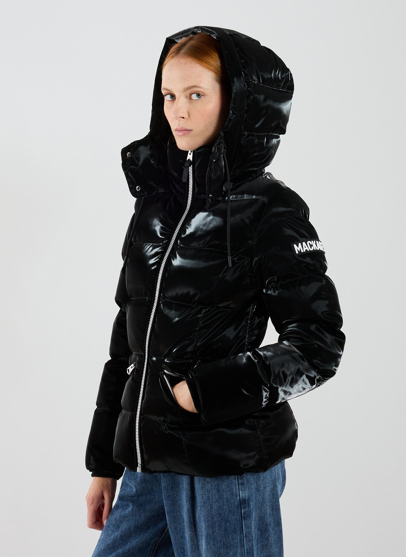 Veste matelassée à capuche MACKAGE Noir