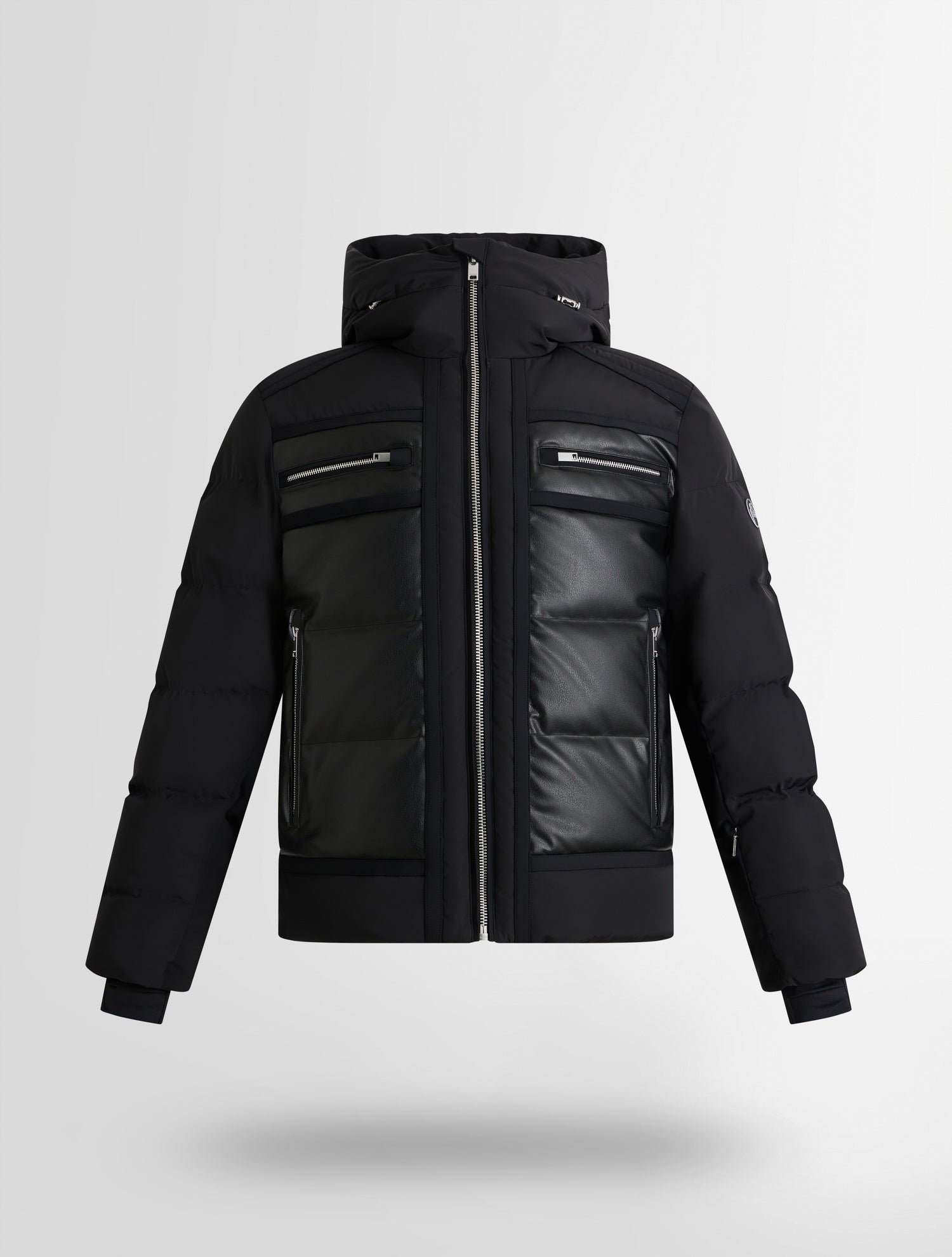 Doudoune bokaff col capuche coupe regular FUSALP Noir