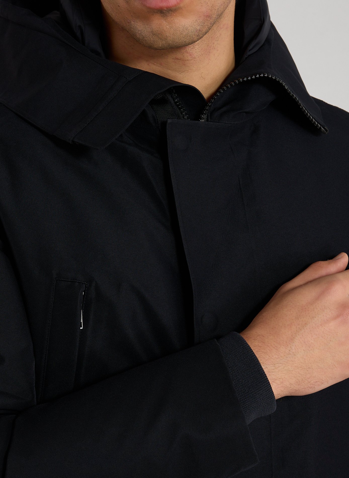 Parka à capuche AIGLE Noir