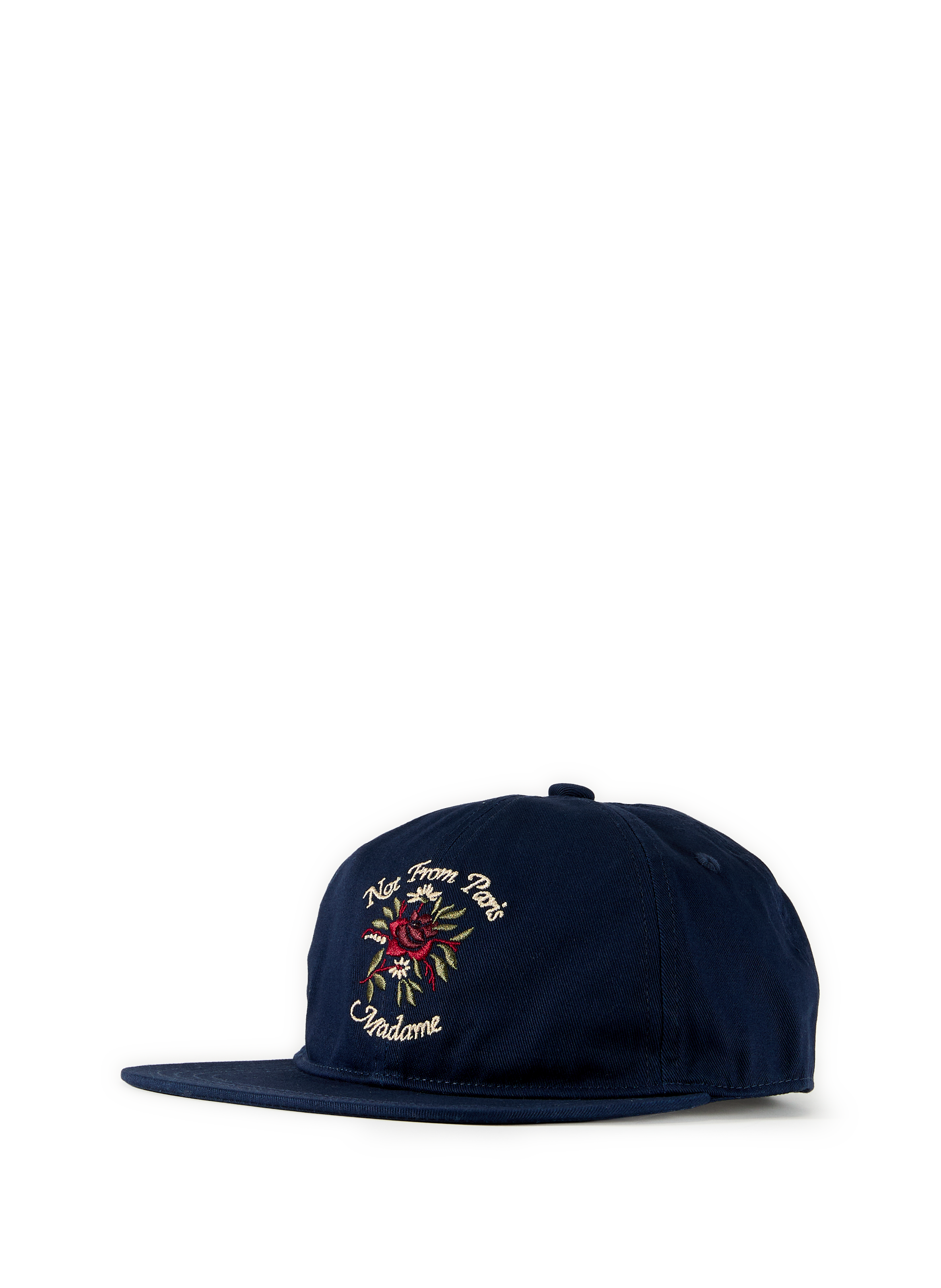 Embroidered cotton baseball cap DROLE DE MONSIEUR Blue