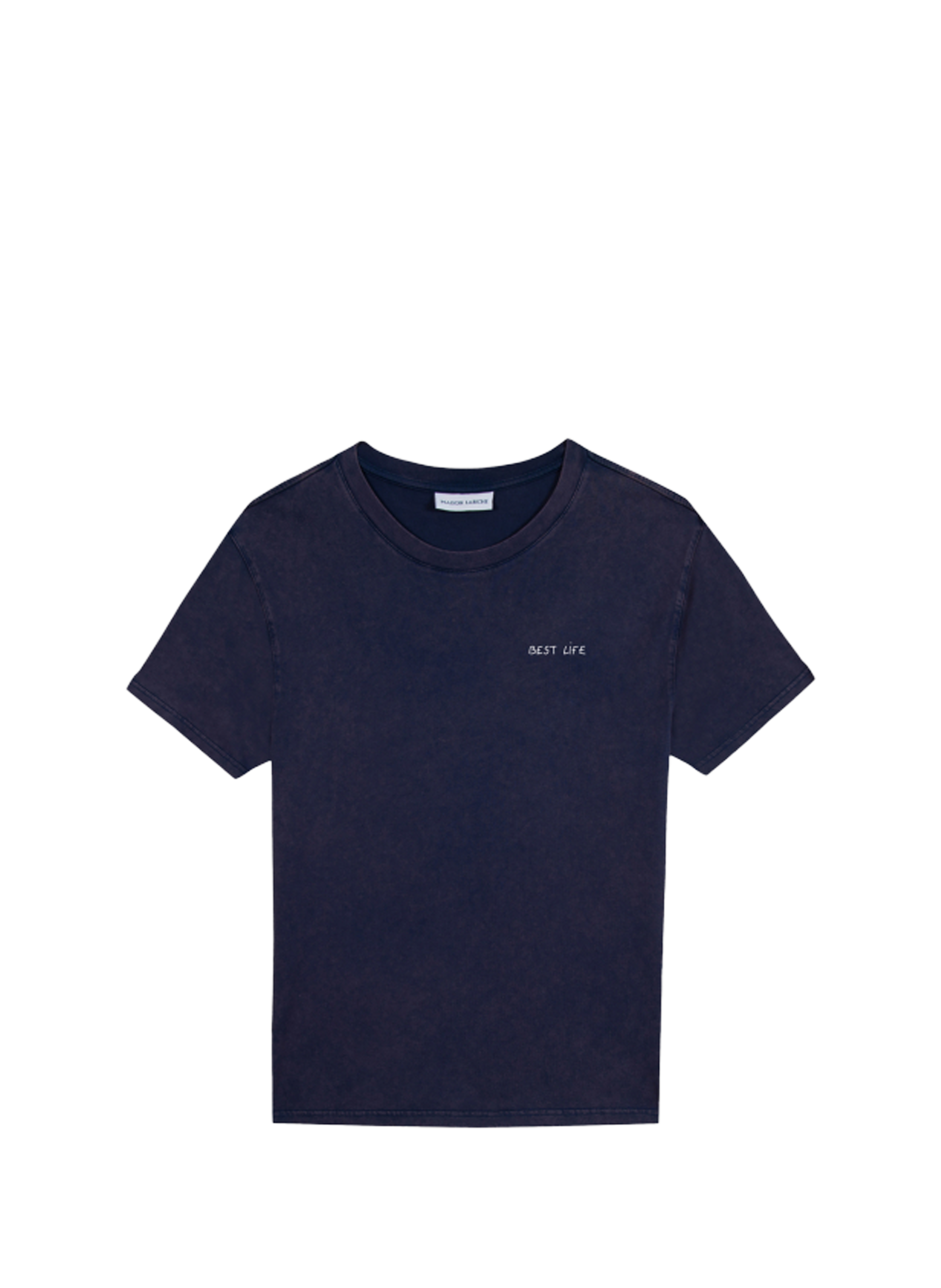T-shirt Popincourt in cotton MAISON LABICHE Blue