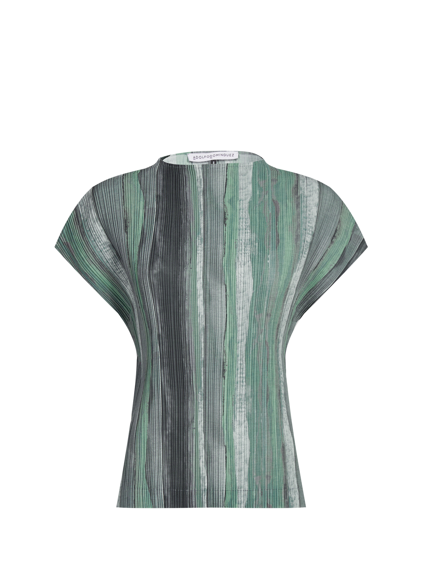 Striped top ADOLFO DOMINGUEZ Multicolour