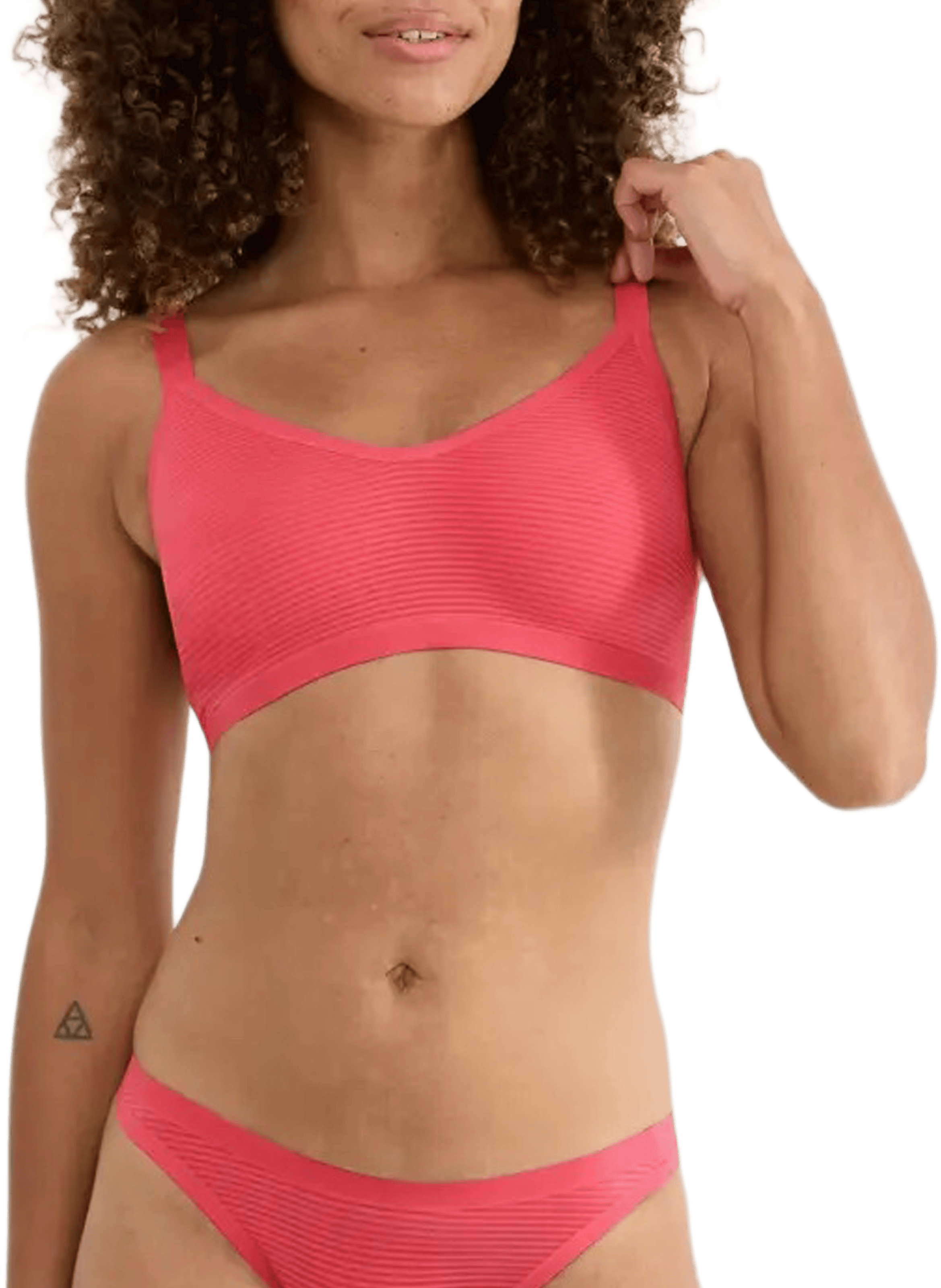 Ribbed bralette SLOGGI Pink