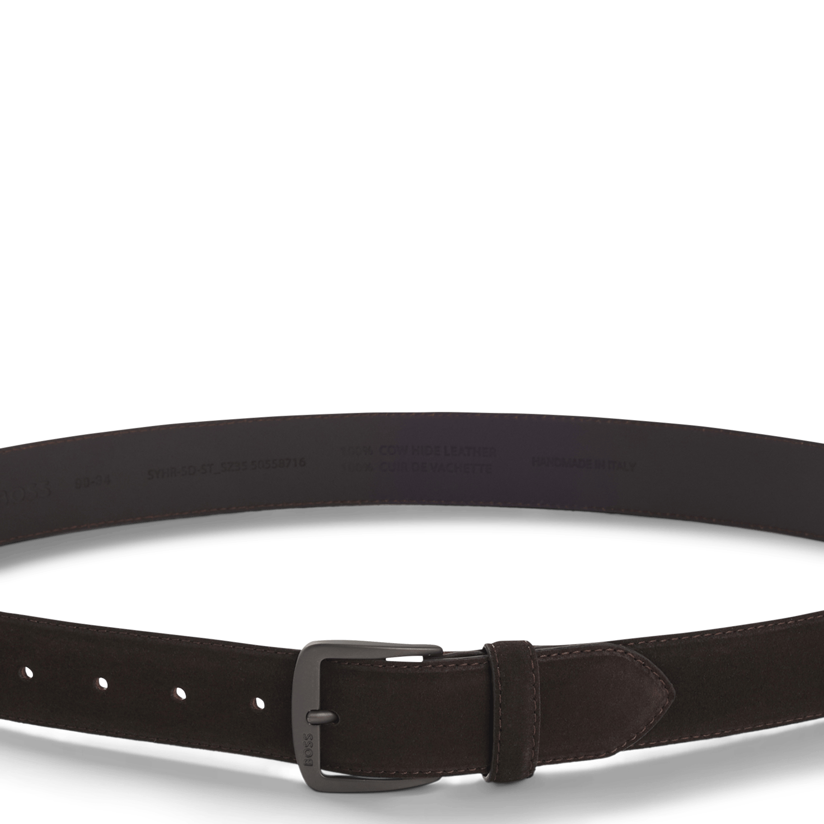 Ceinture en cuir BOSS Marron