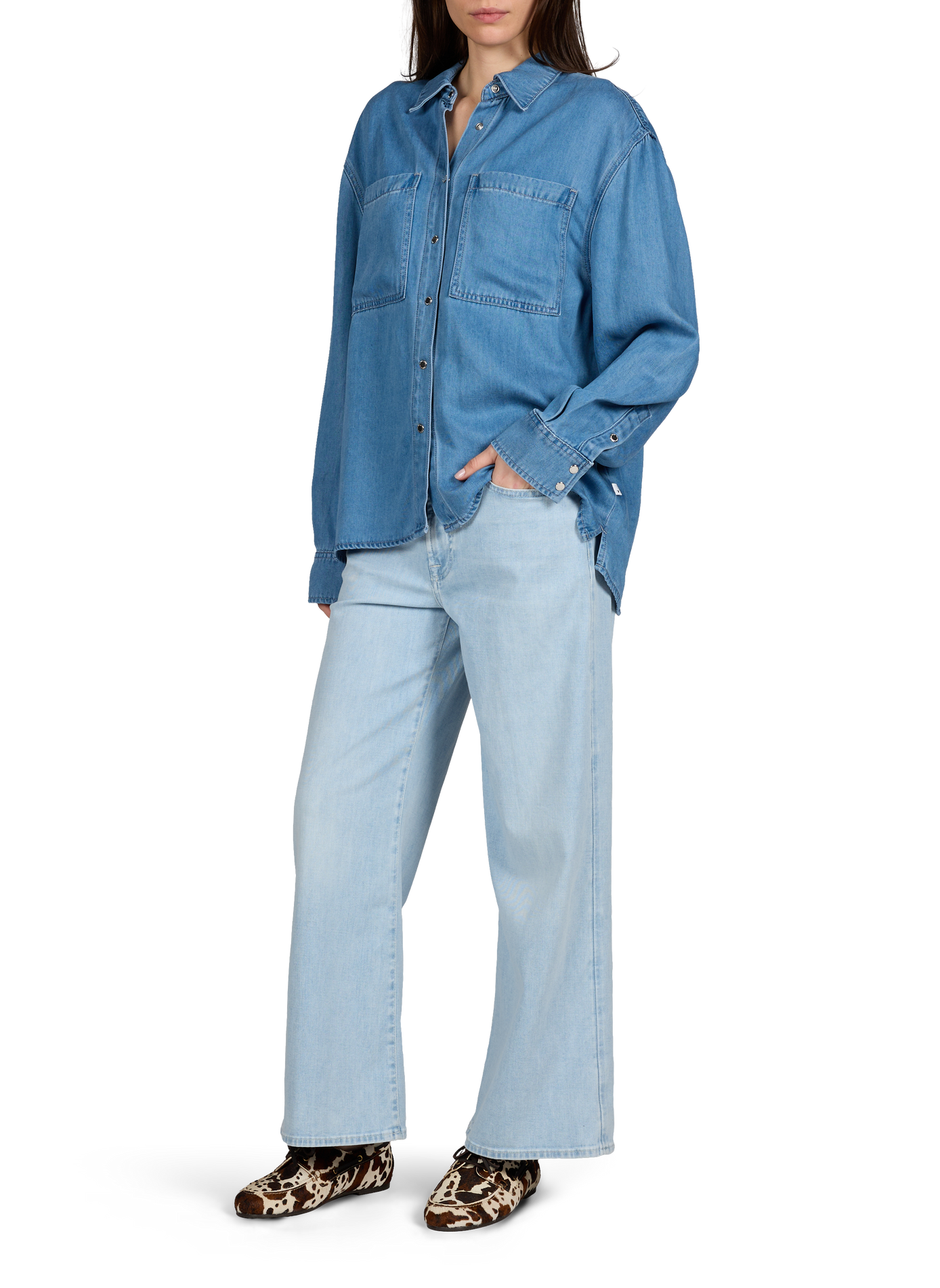 Mocassins Chloé en cuir MAISON TOUFET Multicolore