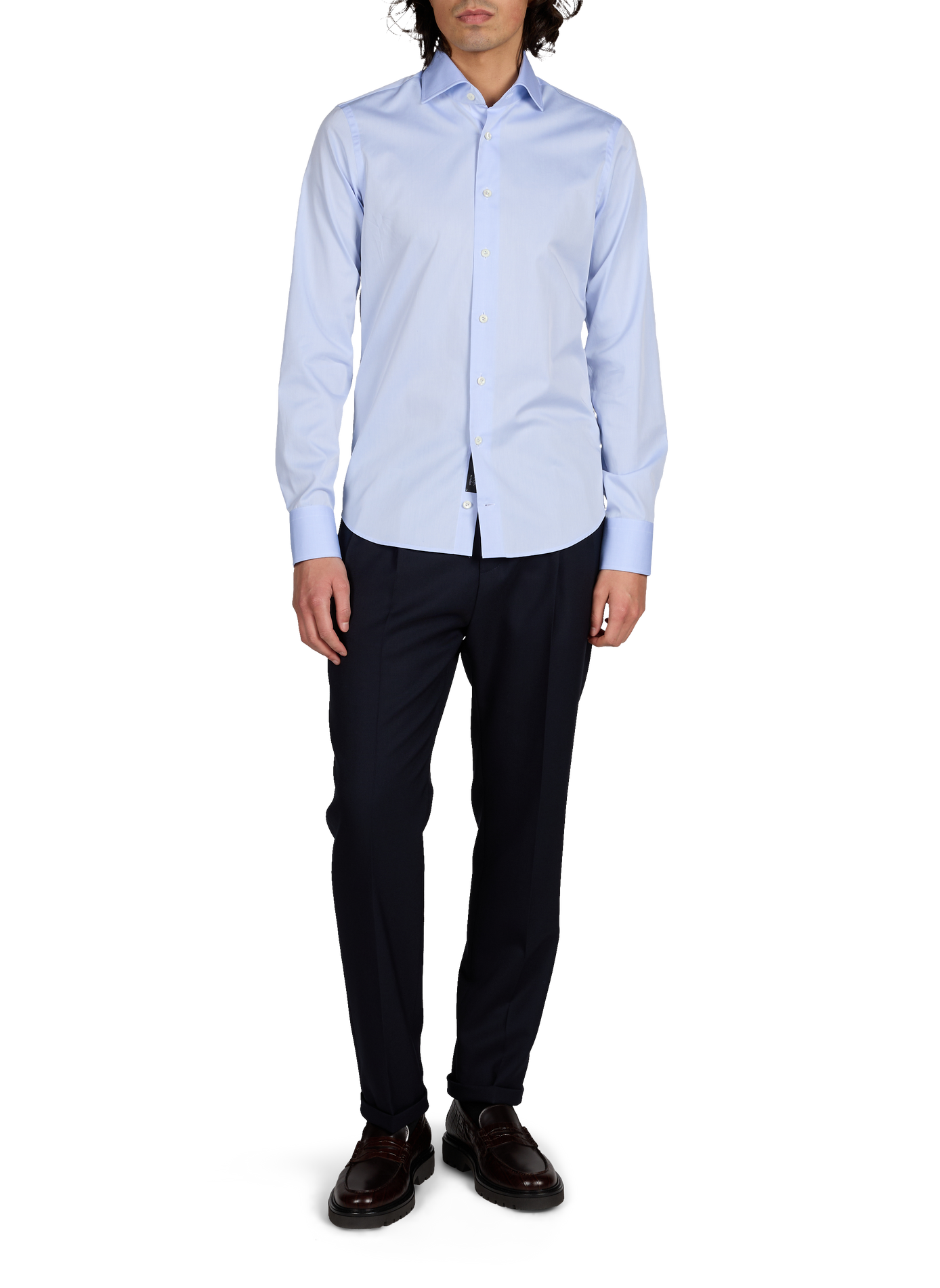  Cotton shirt VAN LAACK Blue