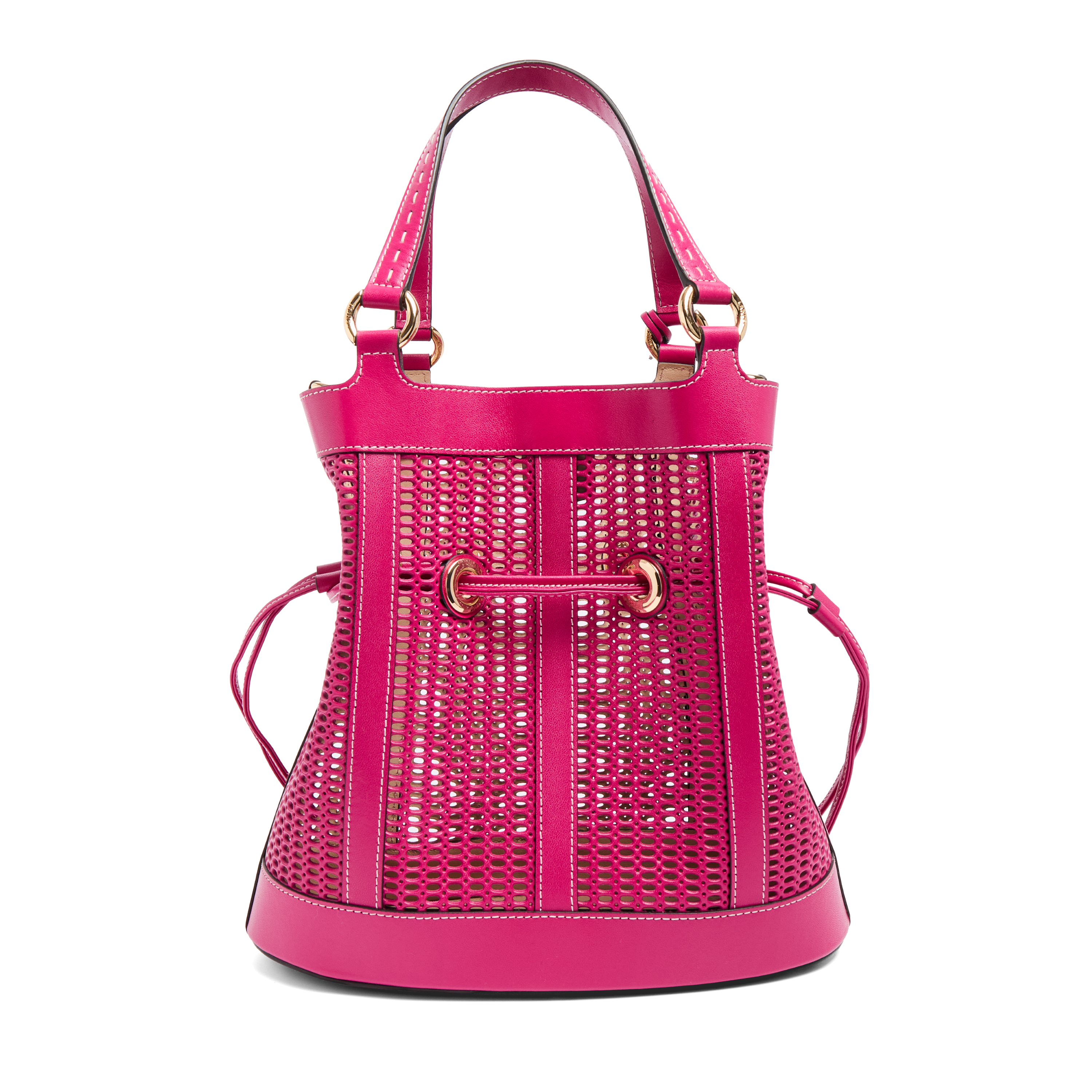 Sac seau m premier flirt de lancel en cuir LANCEL Rose