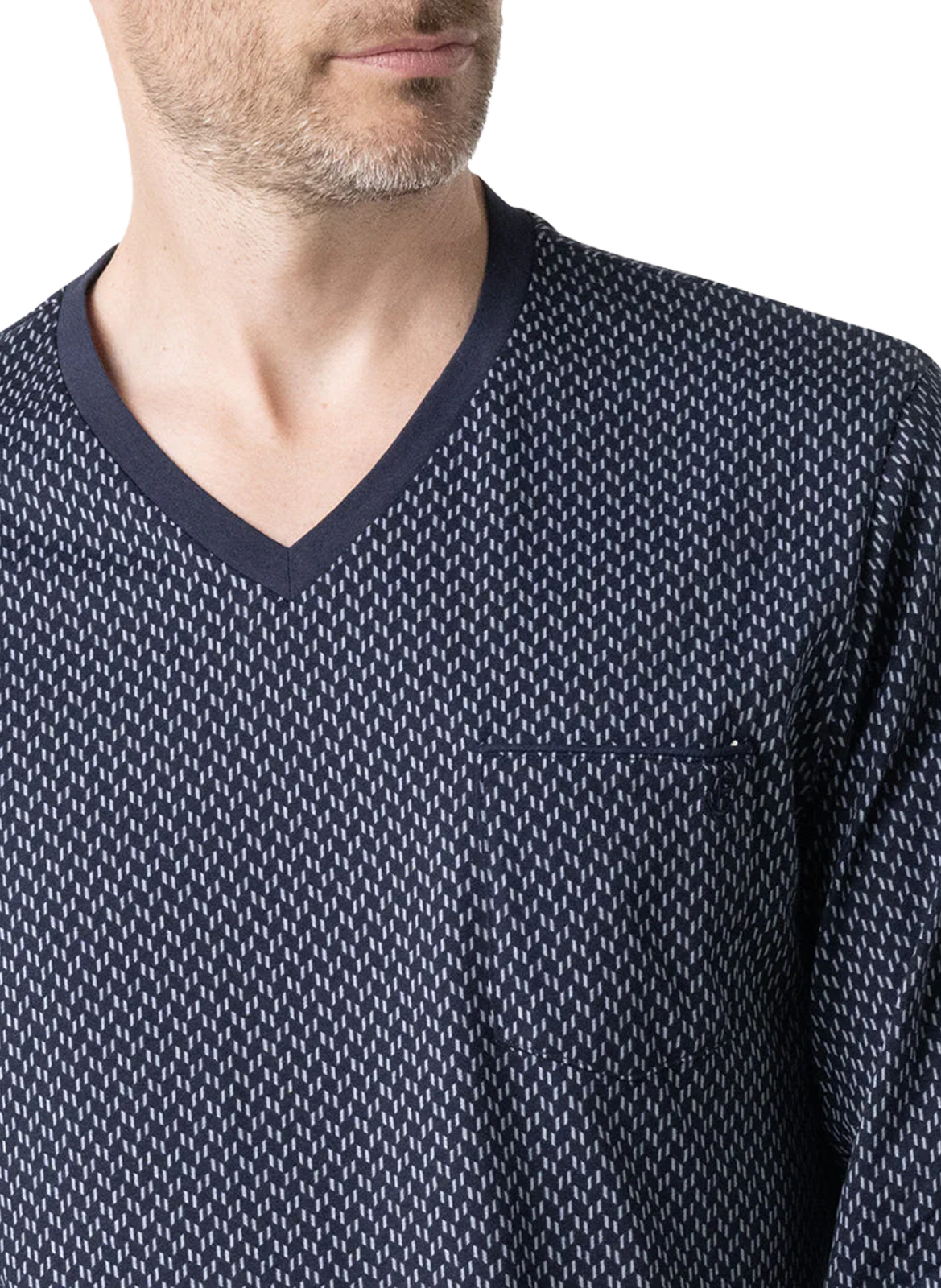 Long cotton pajamas EMINENCE Blue