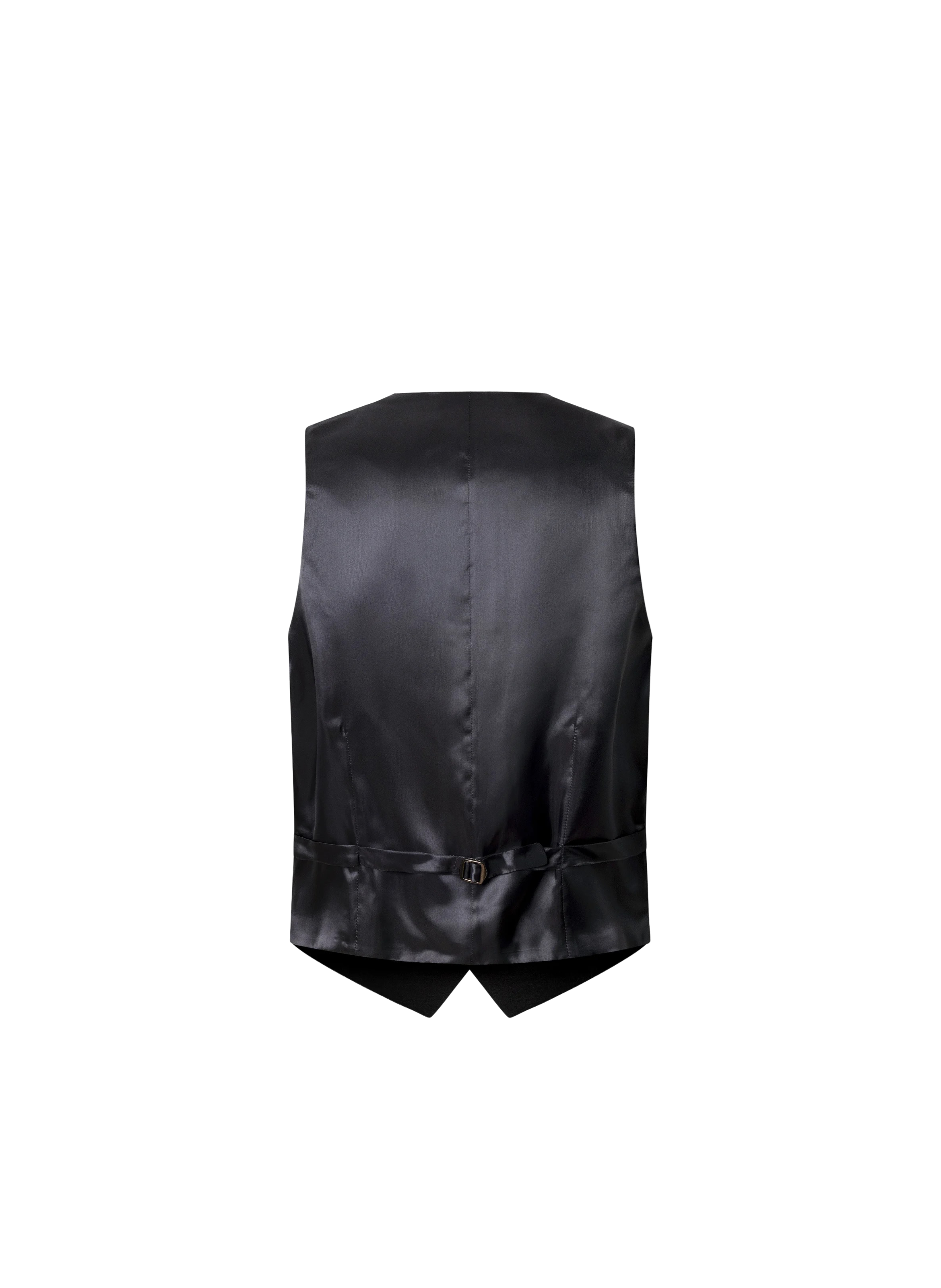 Gilet droit en laine HACKETT Grey