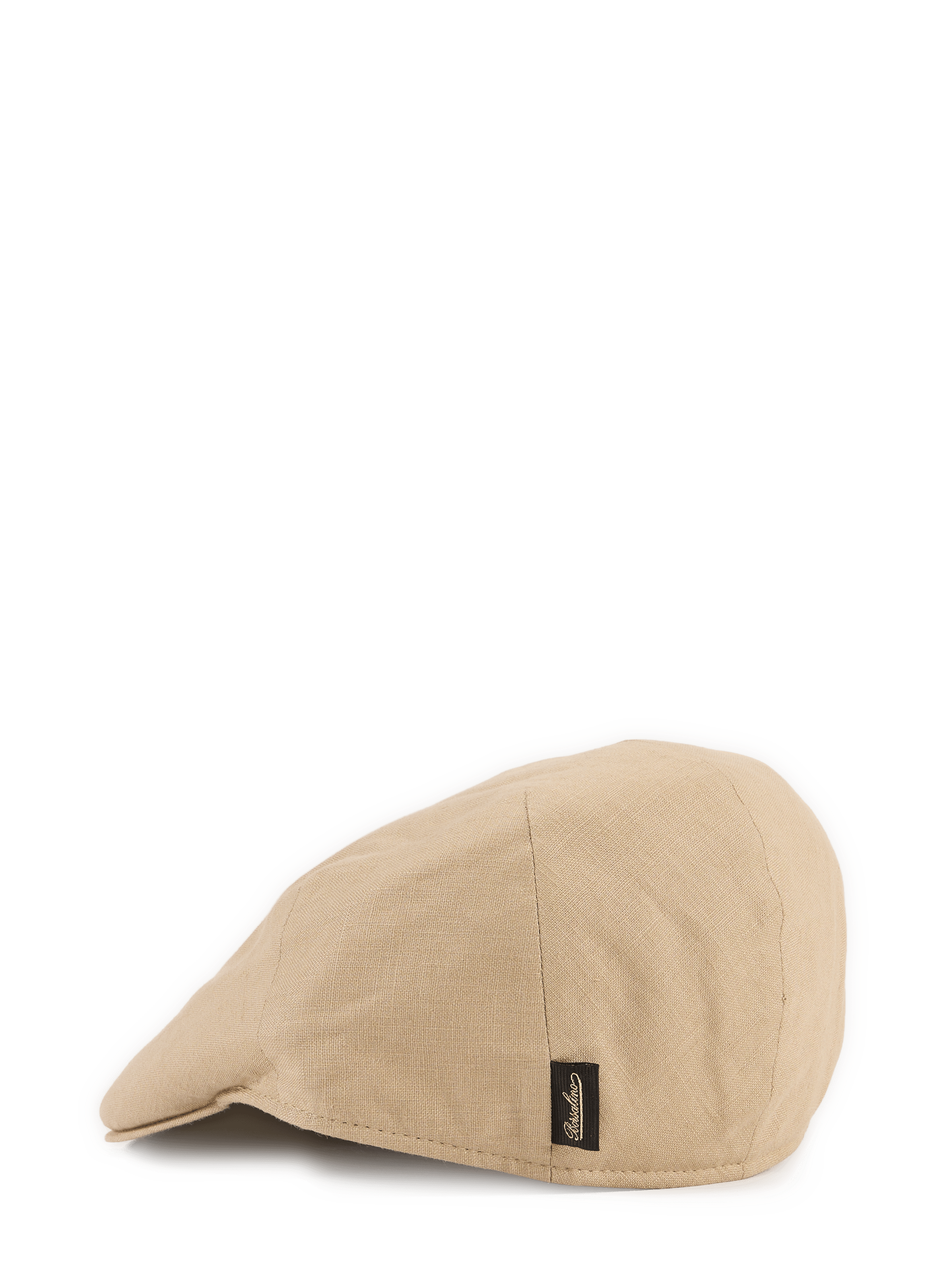 Parigi linen cap BORSALINO Beige