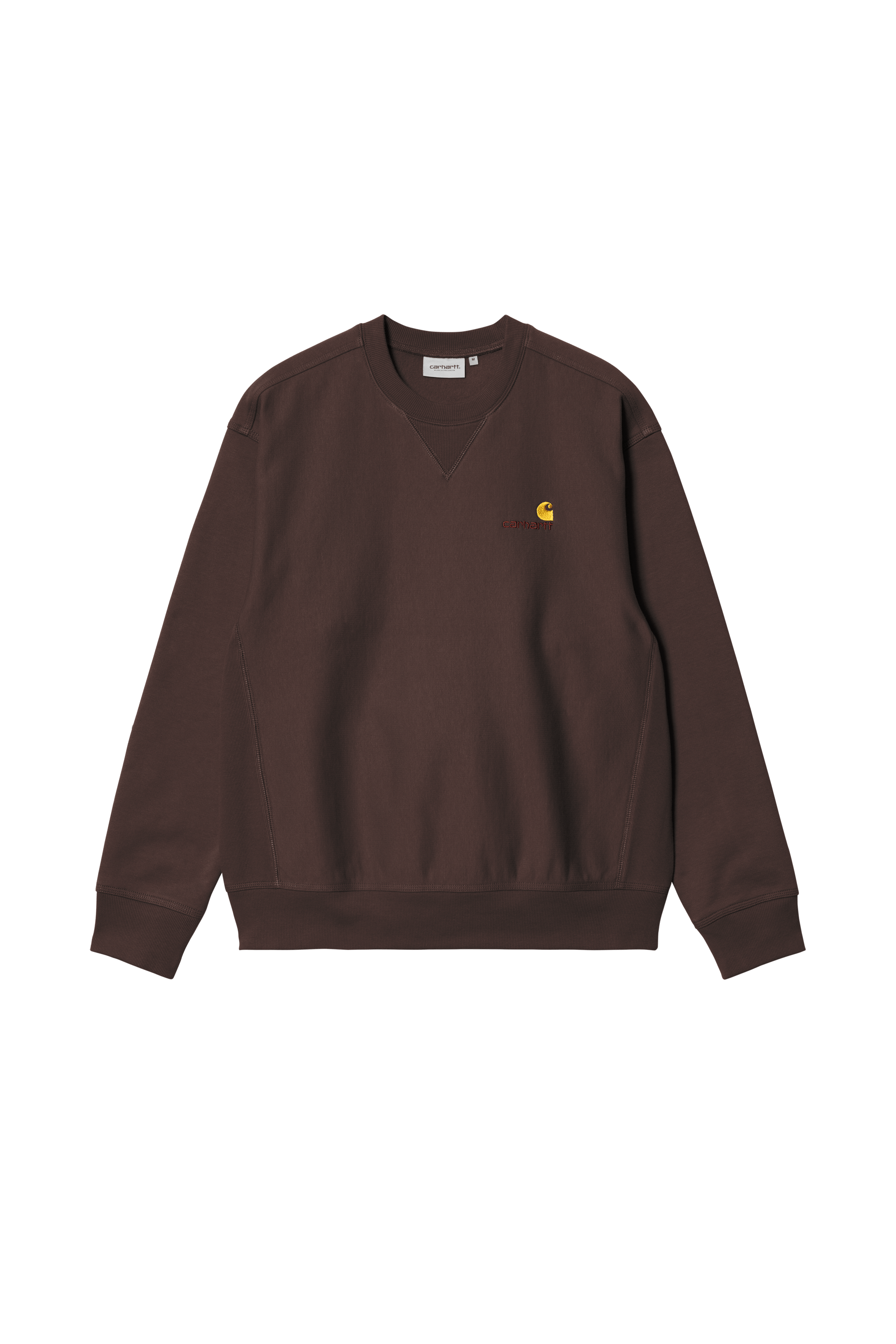 Sweatshirt american script CARHARTT WIP Marron