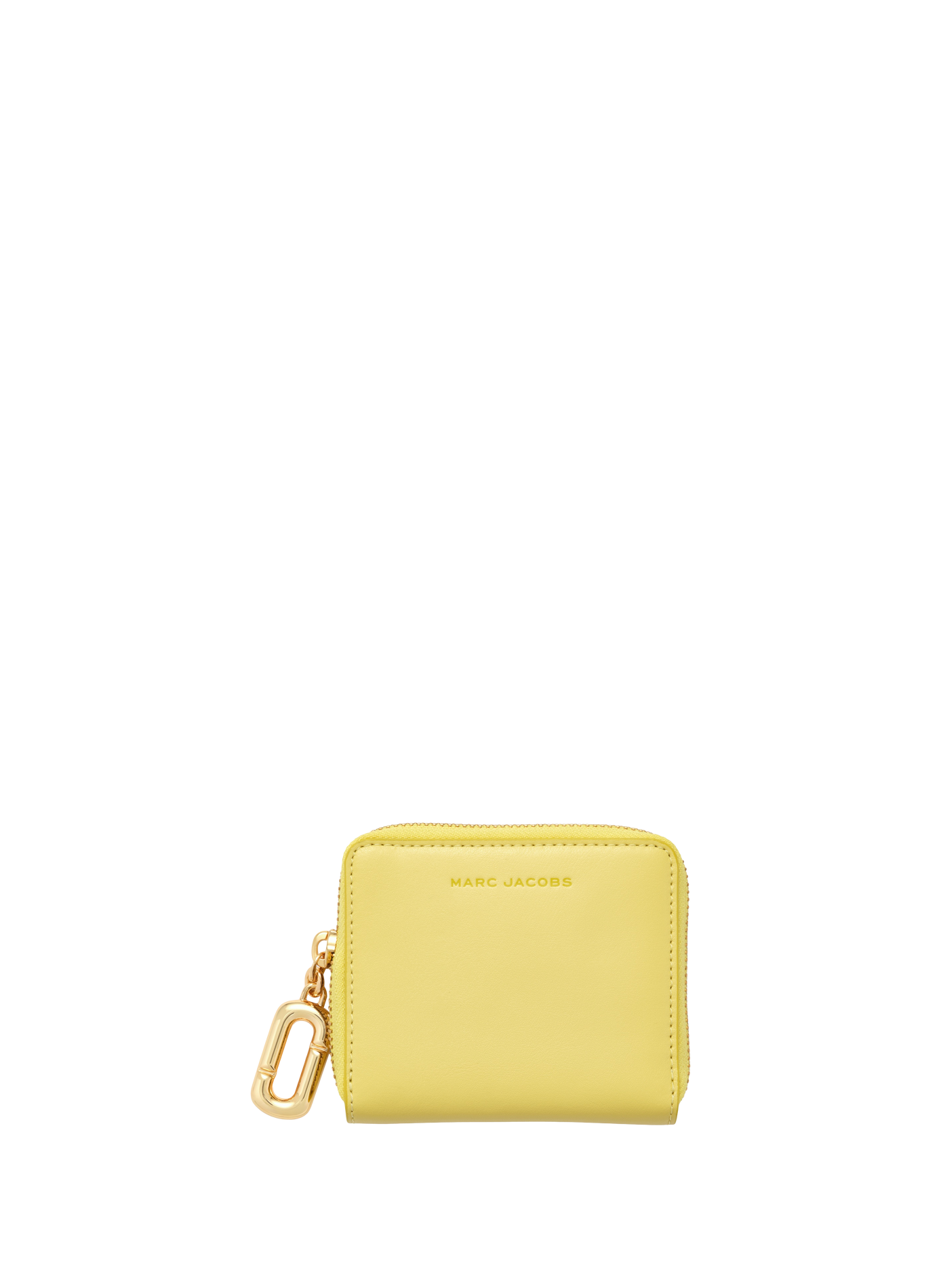 Portefeuille The Scene Slim Compact en cuir MARC JACOBS Yellow