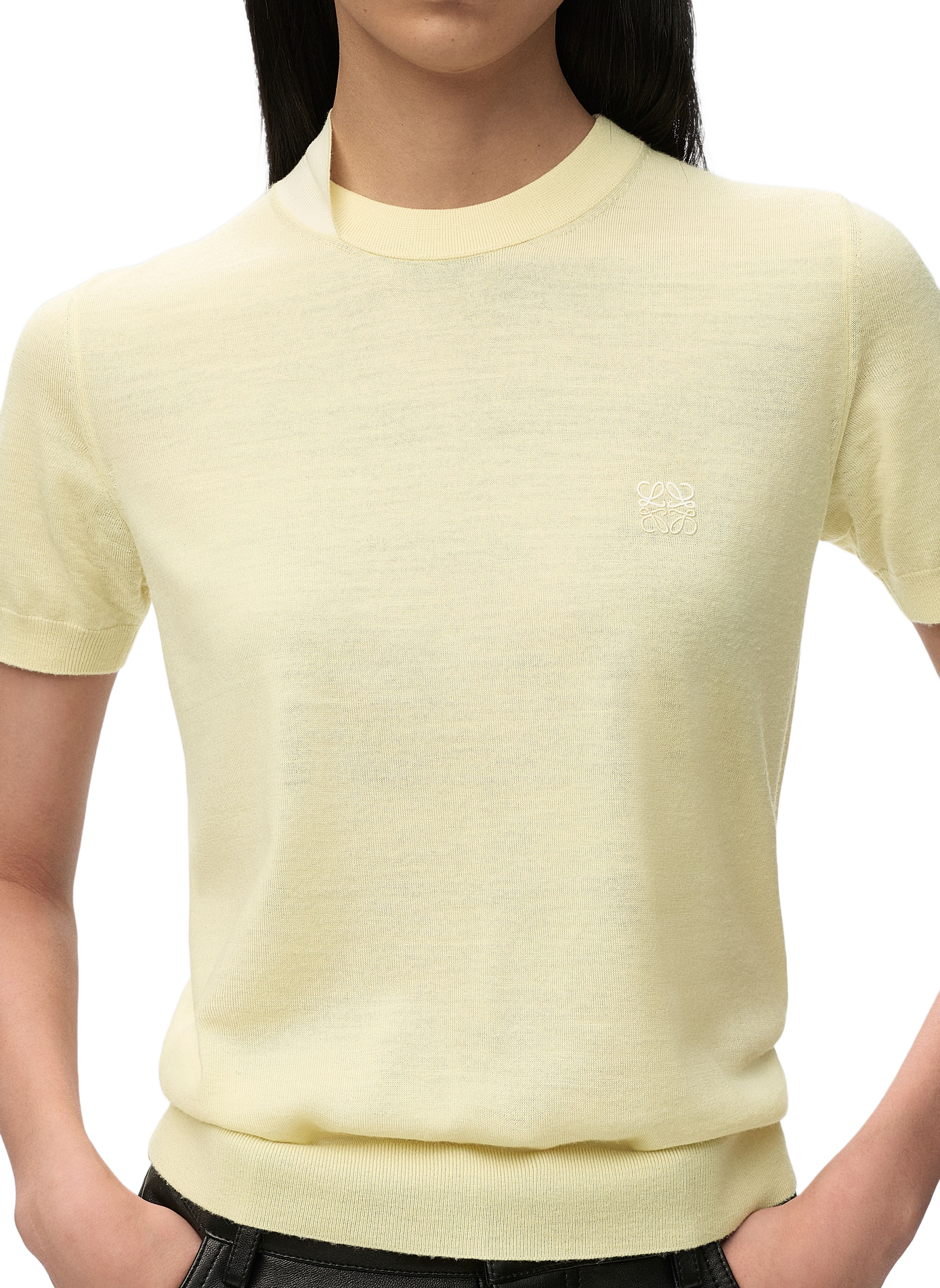 Merino wool sweater LOEWE Yellow