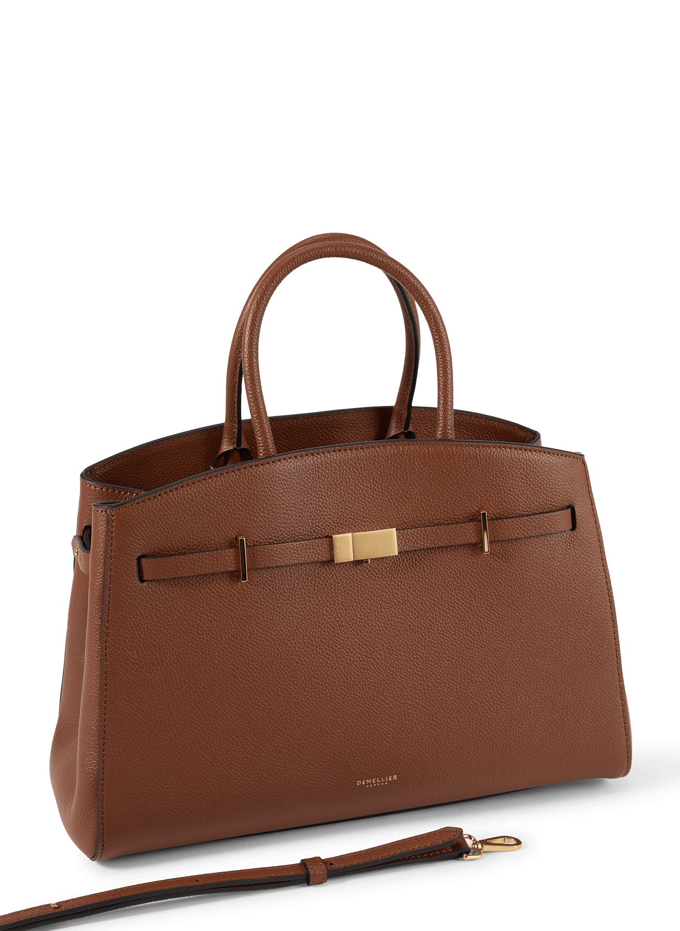 Lederhandtasche DEMELLIER LONDON Braun