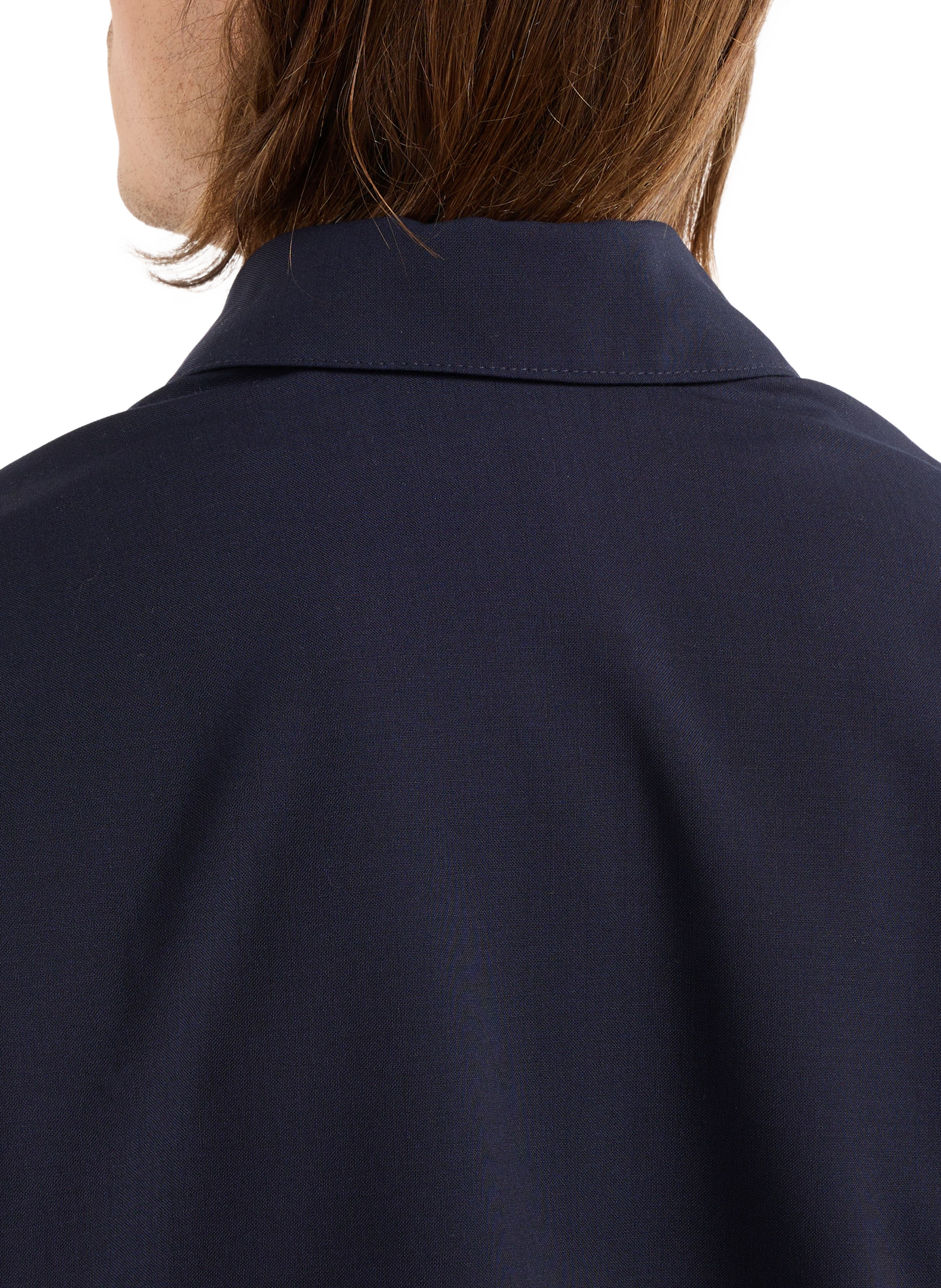 Veste Good col classique en laine SAISON 1865 Bleu