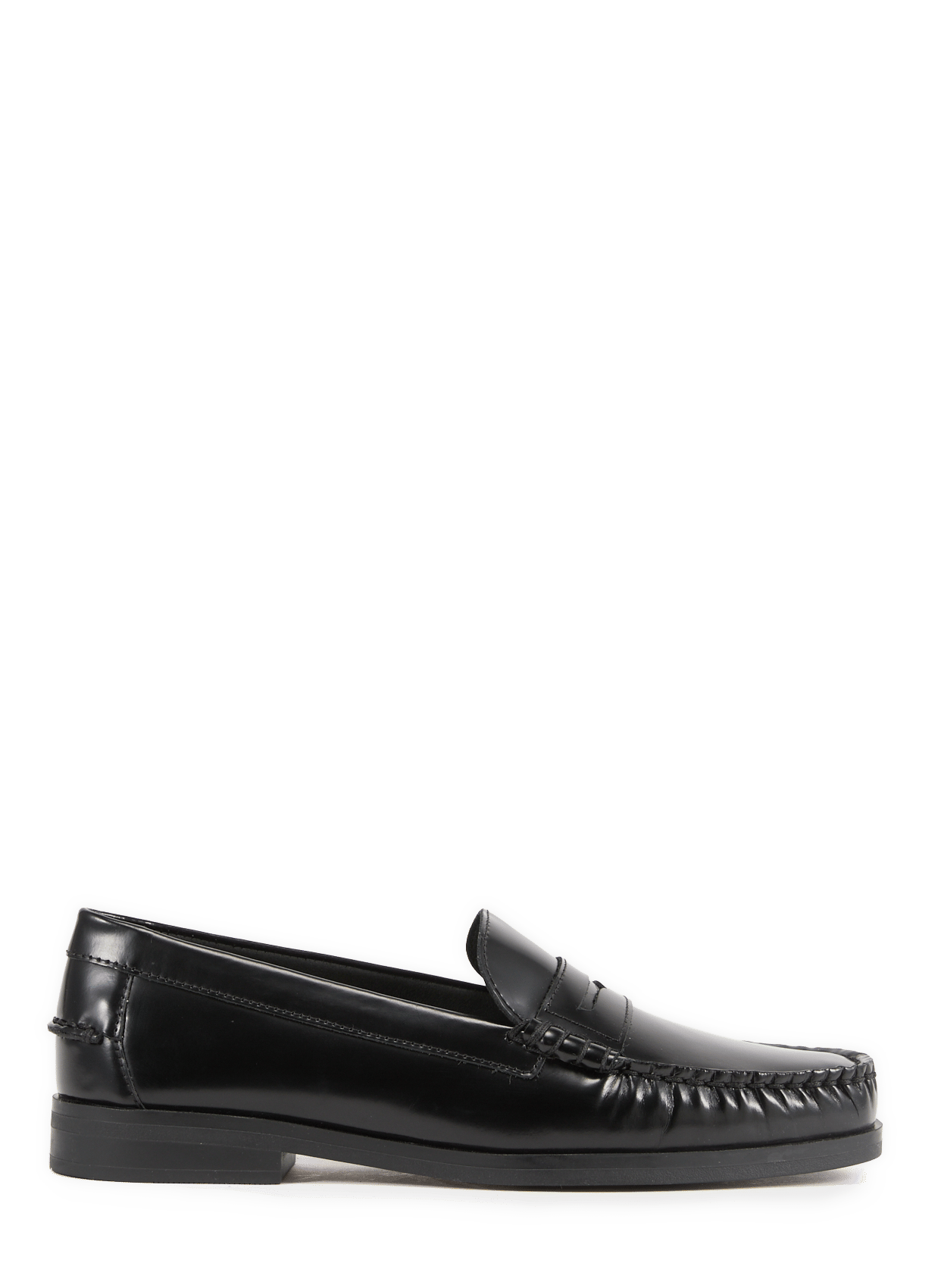 Mocassins en cuir GEOX Noir