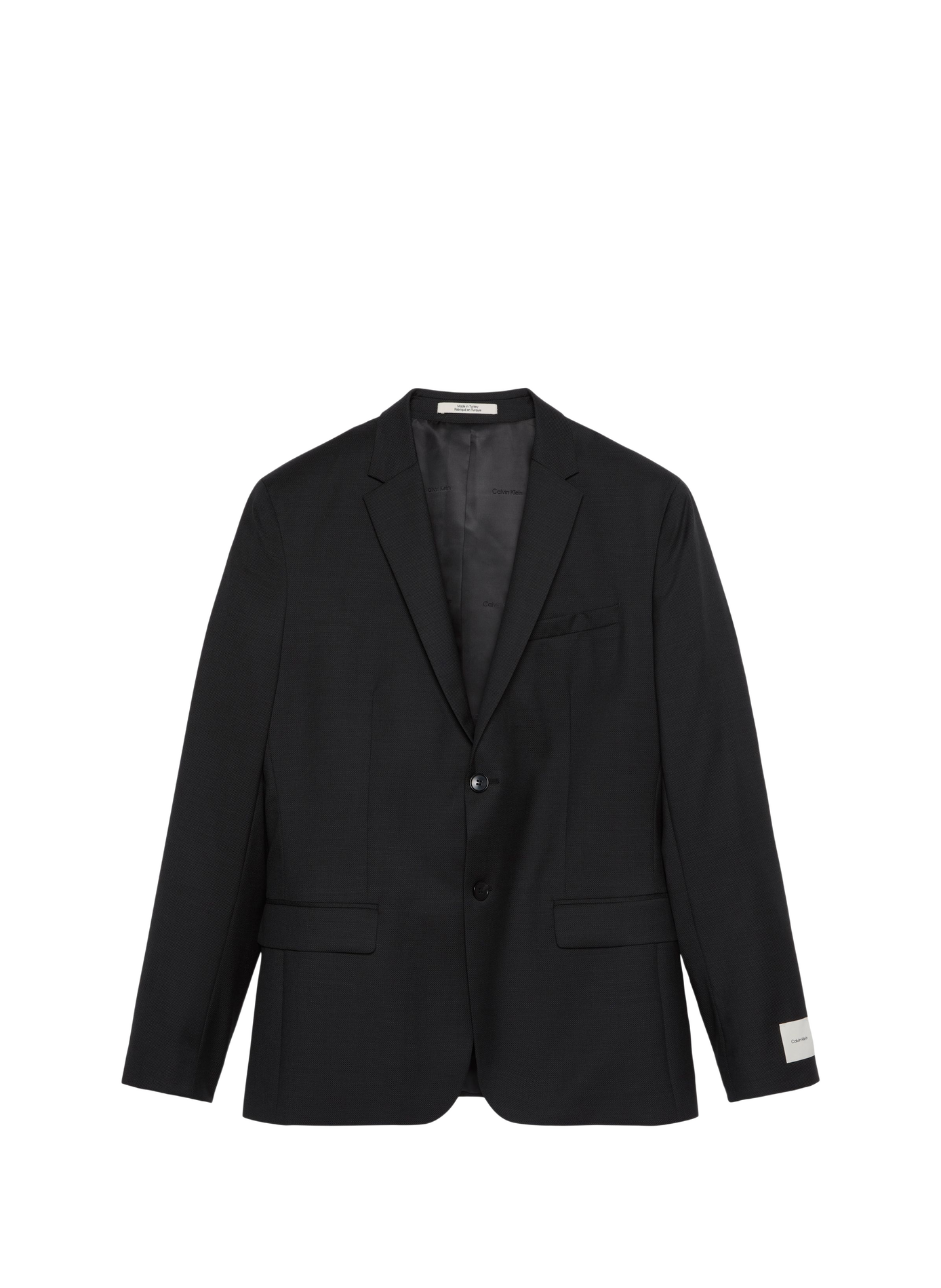 Gerader Wollblazer CALVIN KLEIN Grau