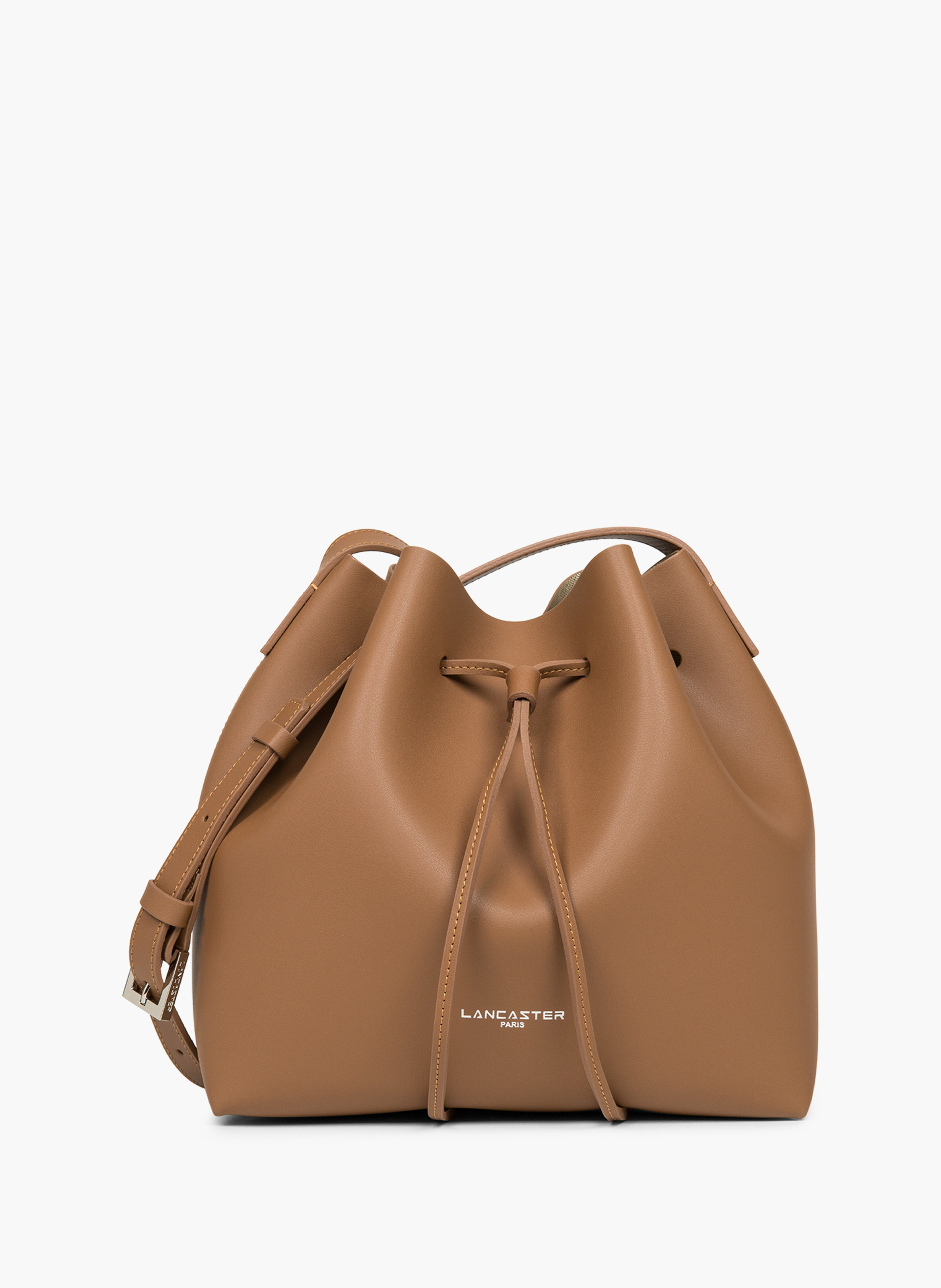 Grand sac bourse - pur & element city LANCASTER Marron