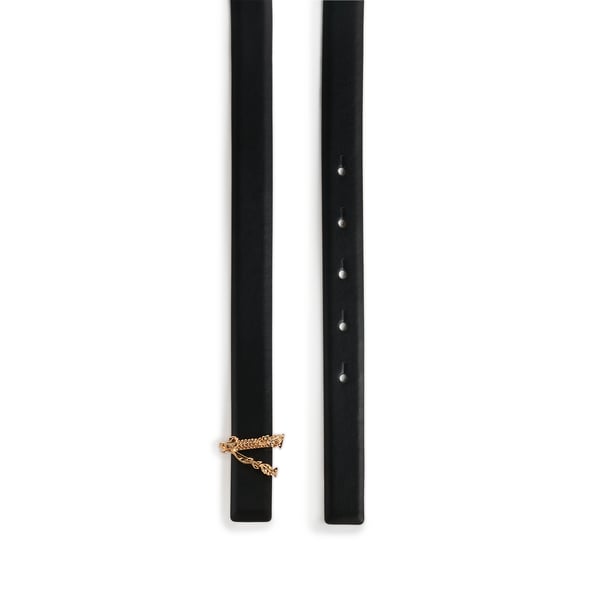 Ceinture fine Virtus en cuir