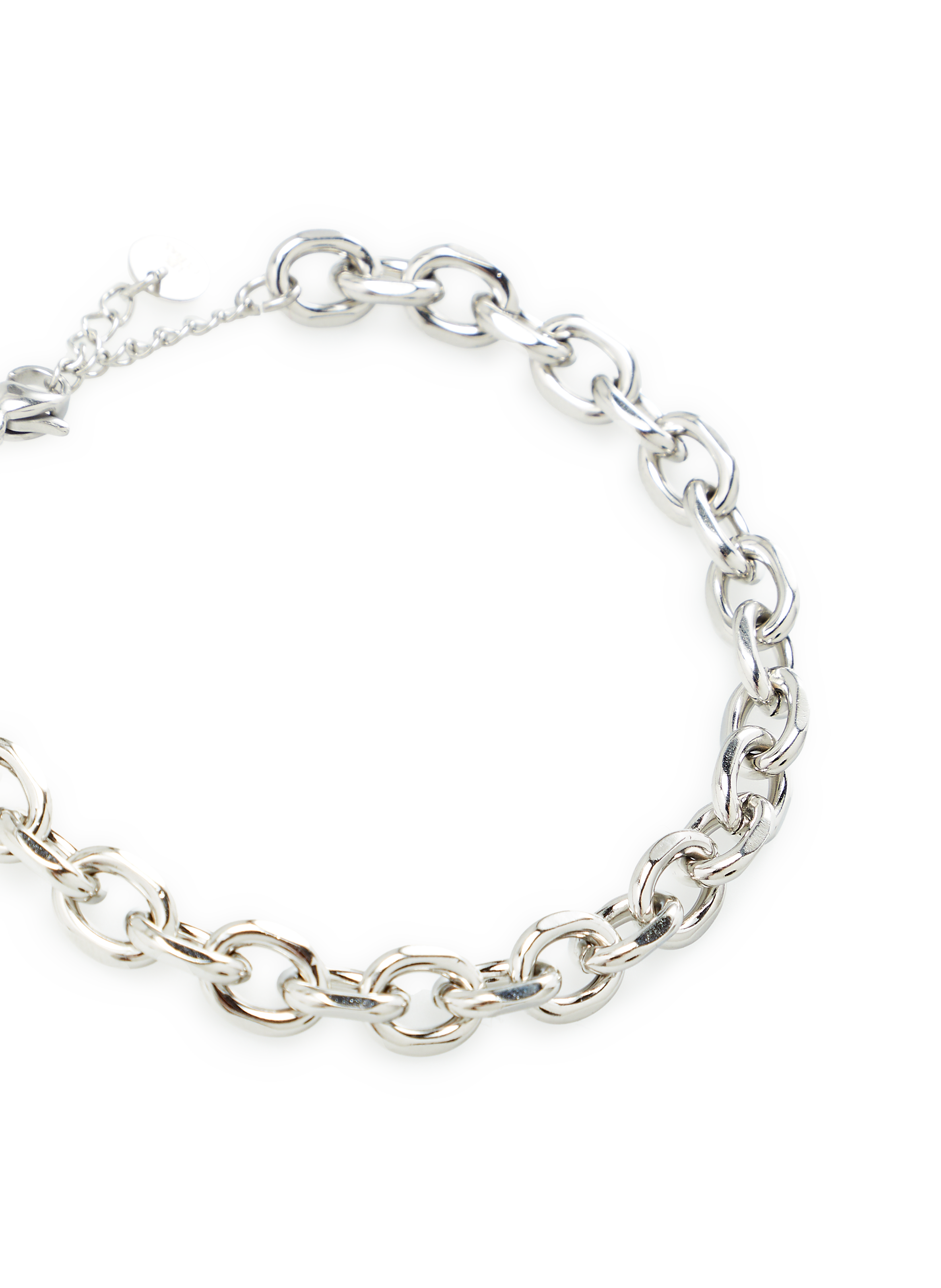 Bracelet moyenne chaîne AU PRINTEMPS PARIS Argent