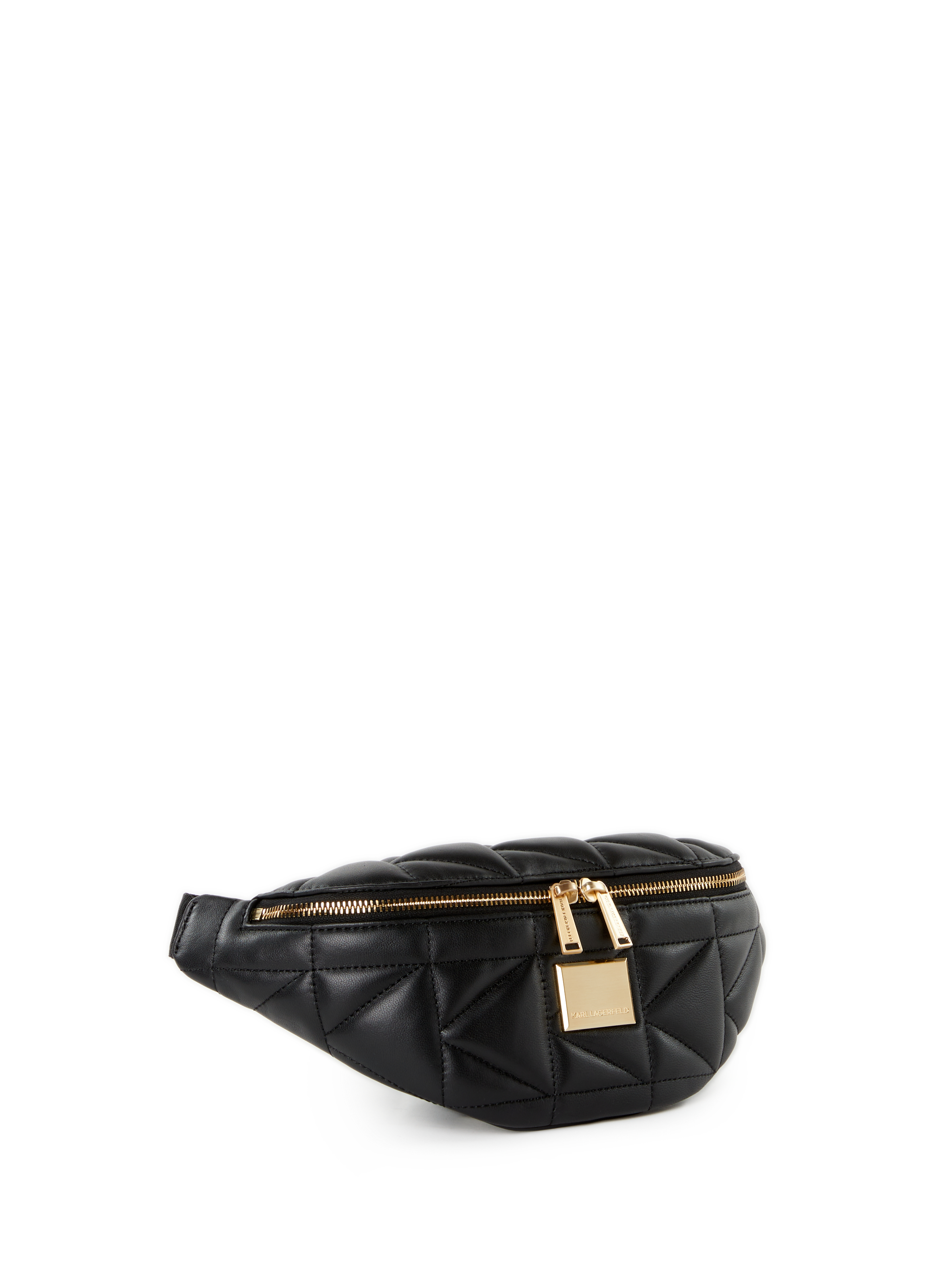 Sac banane matelassé  KARL LAGERFELD Noir