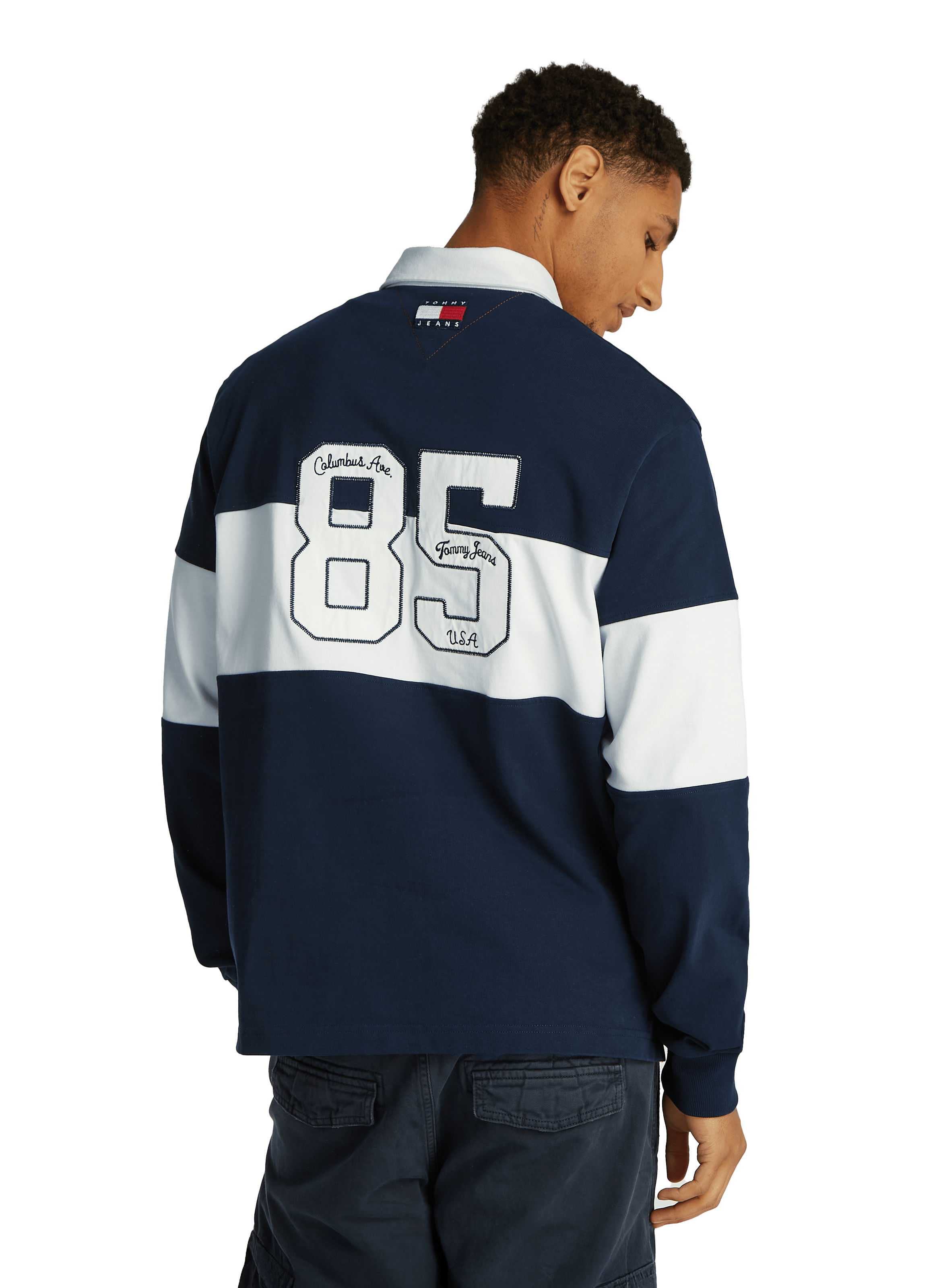 Polo de rugby en coton  TOMMY HILFIGER Multicolore