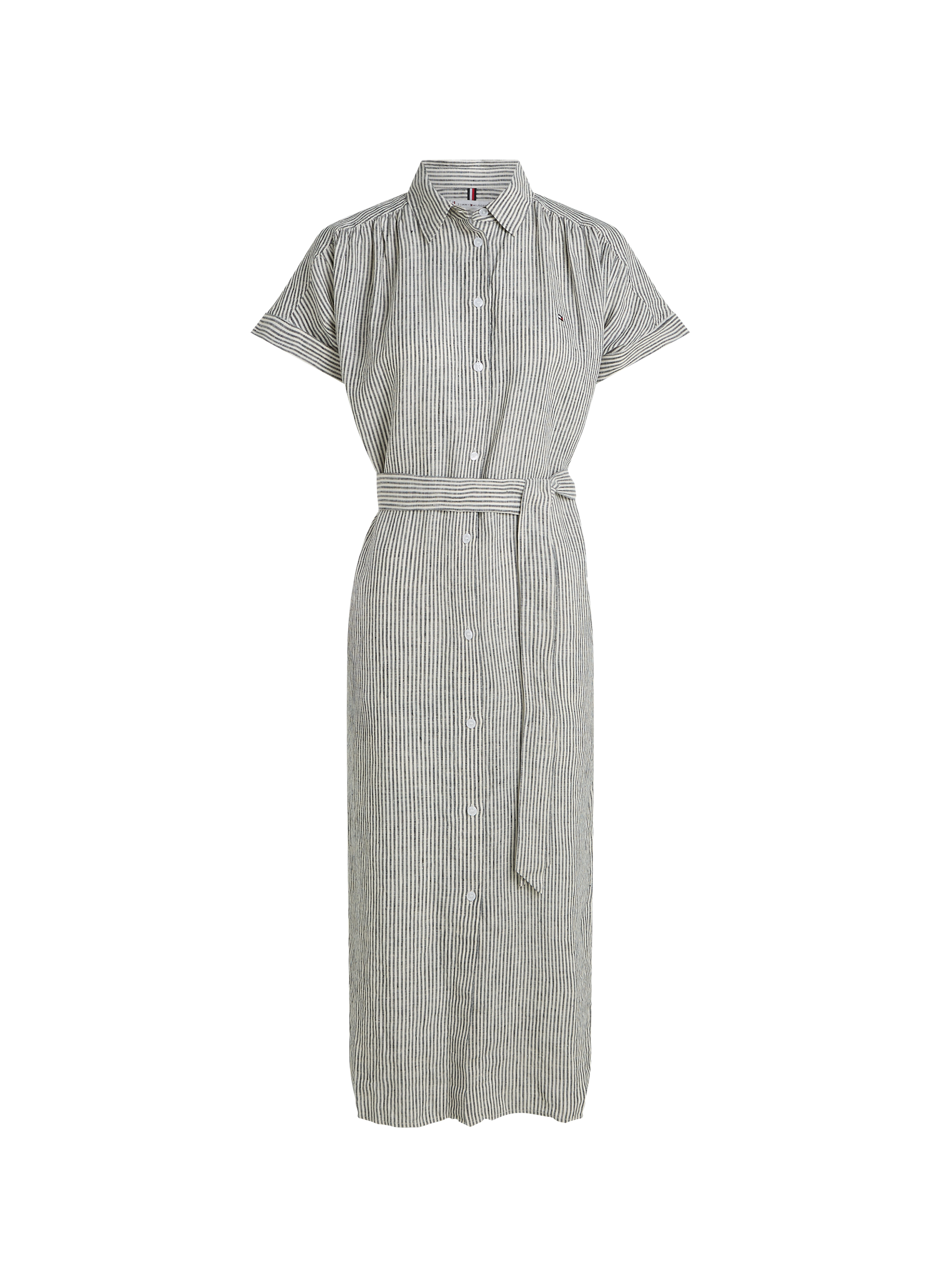 Robe chemise en lin  Mini ithaca dark night navy