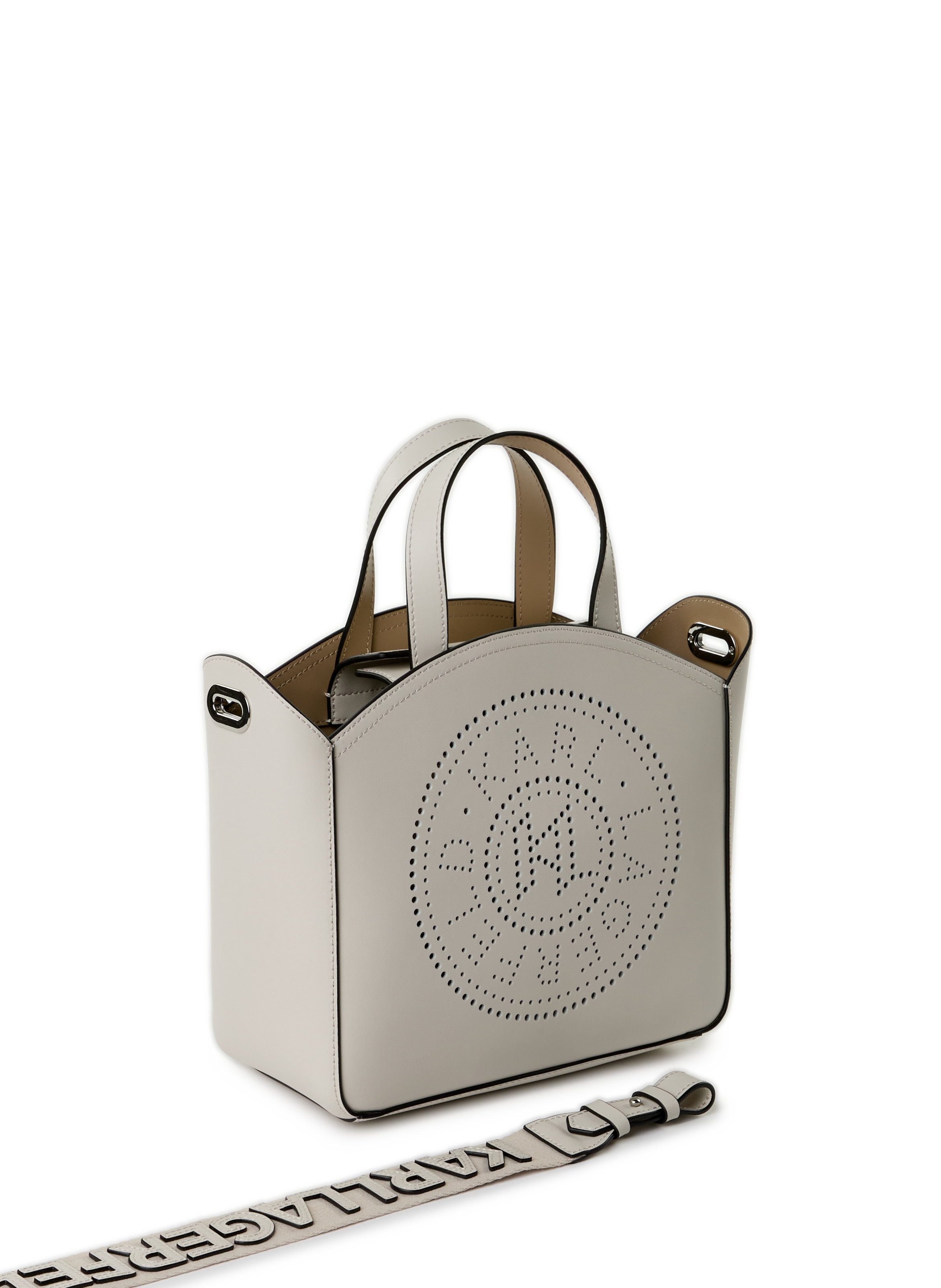 Sac à main en cuir Gris