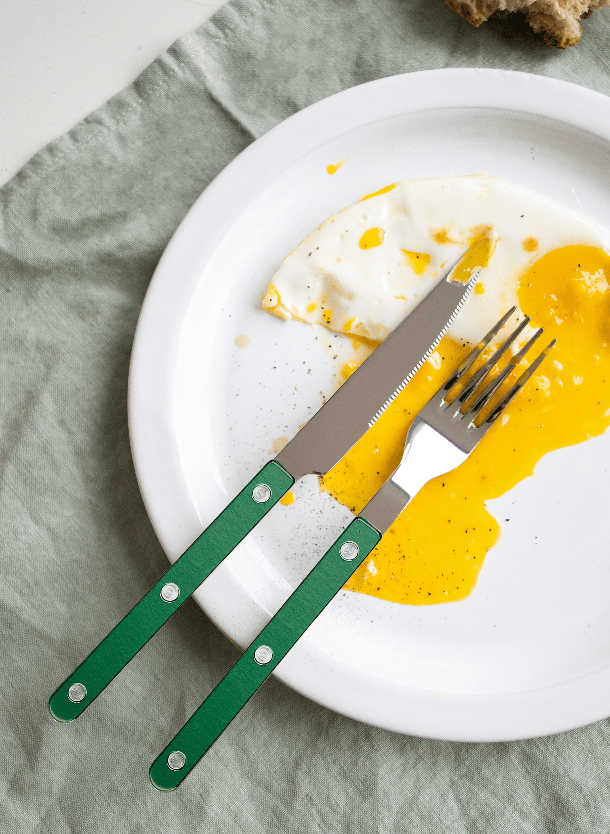 Fourchette de table, bistrot pearly SABRE PARIS Vert