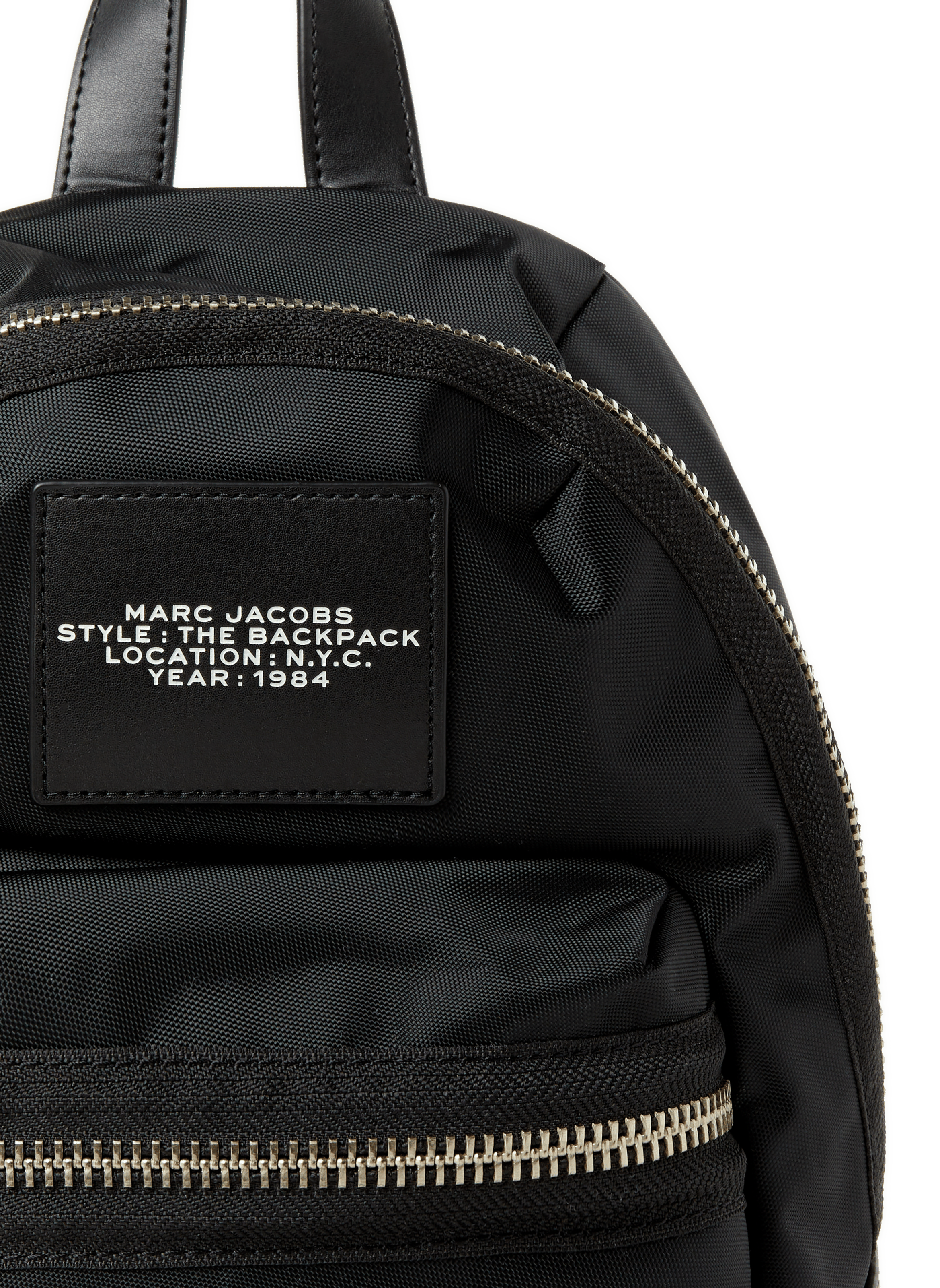 Sac à dos The Bicker Medium en nylon  MARC JACOBS Noir