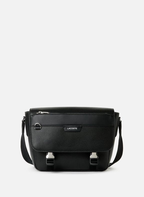 Sac à main à bandoulière Ossian en cuir LACOSTE Sac à main à bandoulière Ossian en cuir LACOSTE