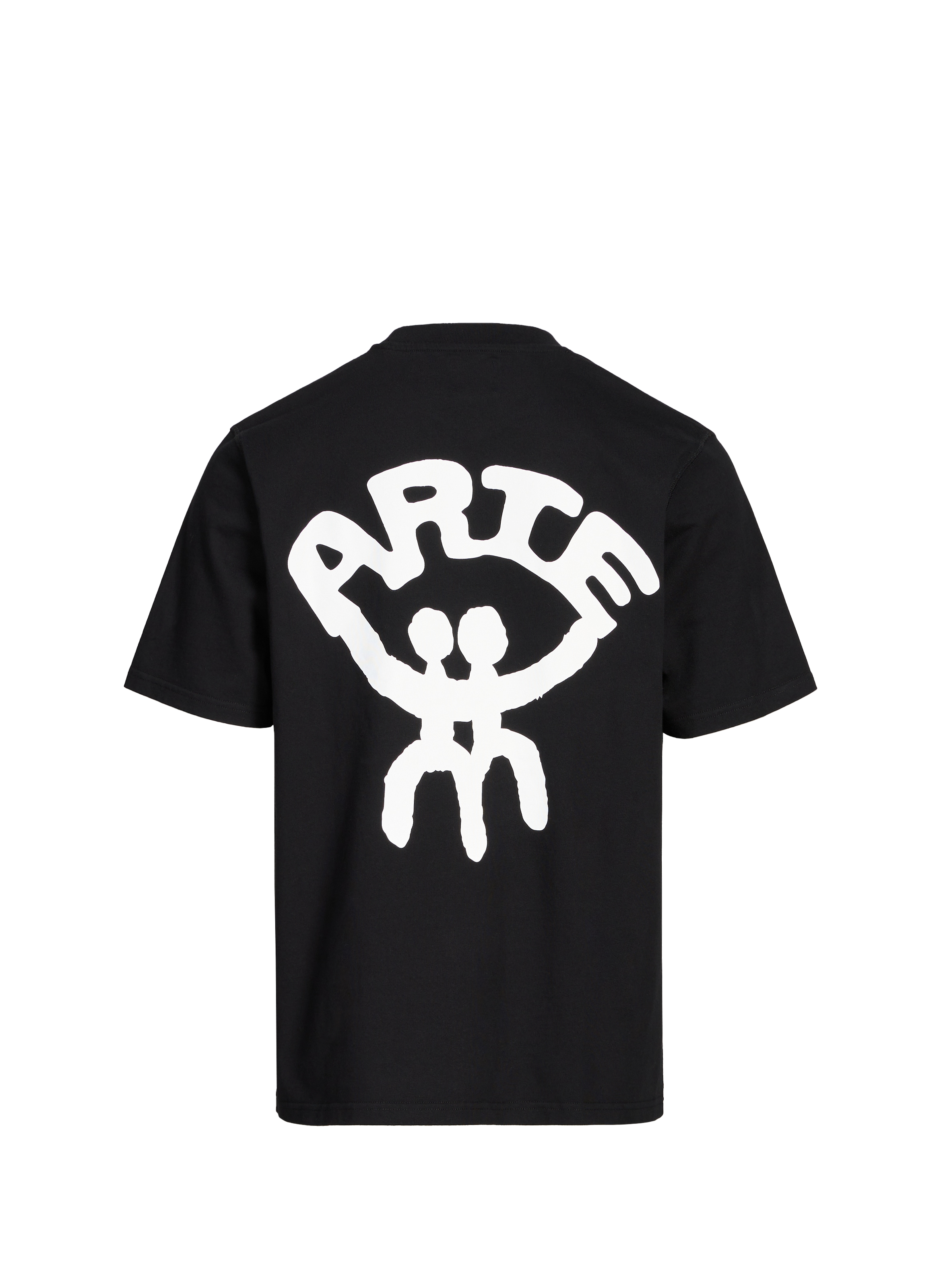 Oversized printed cotton T-shirt ARTE ANTWERP Black