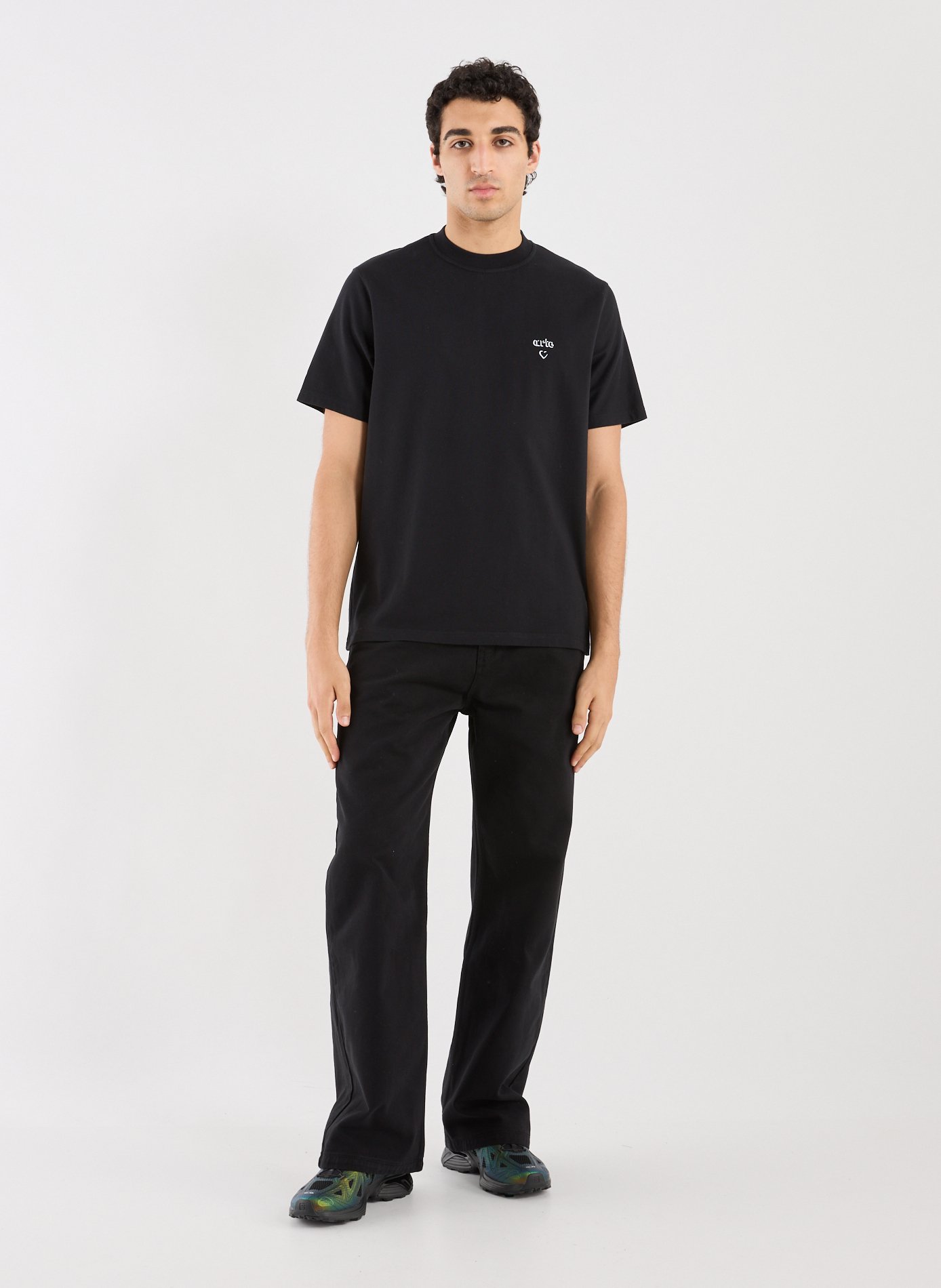 Loose cotton trousers ARTE ANTWERP Black