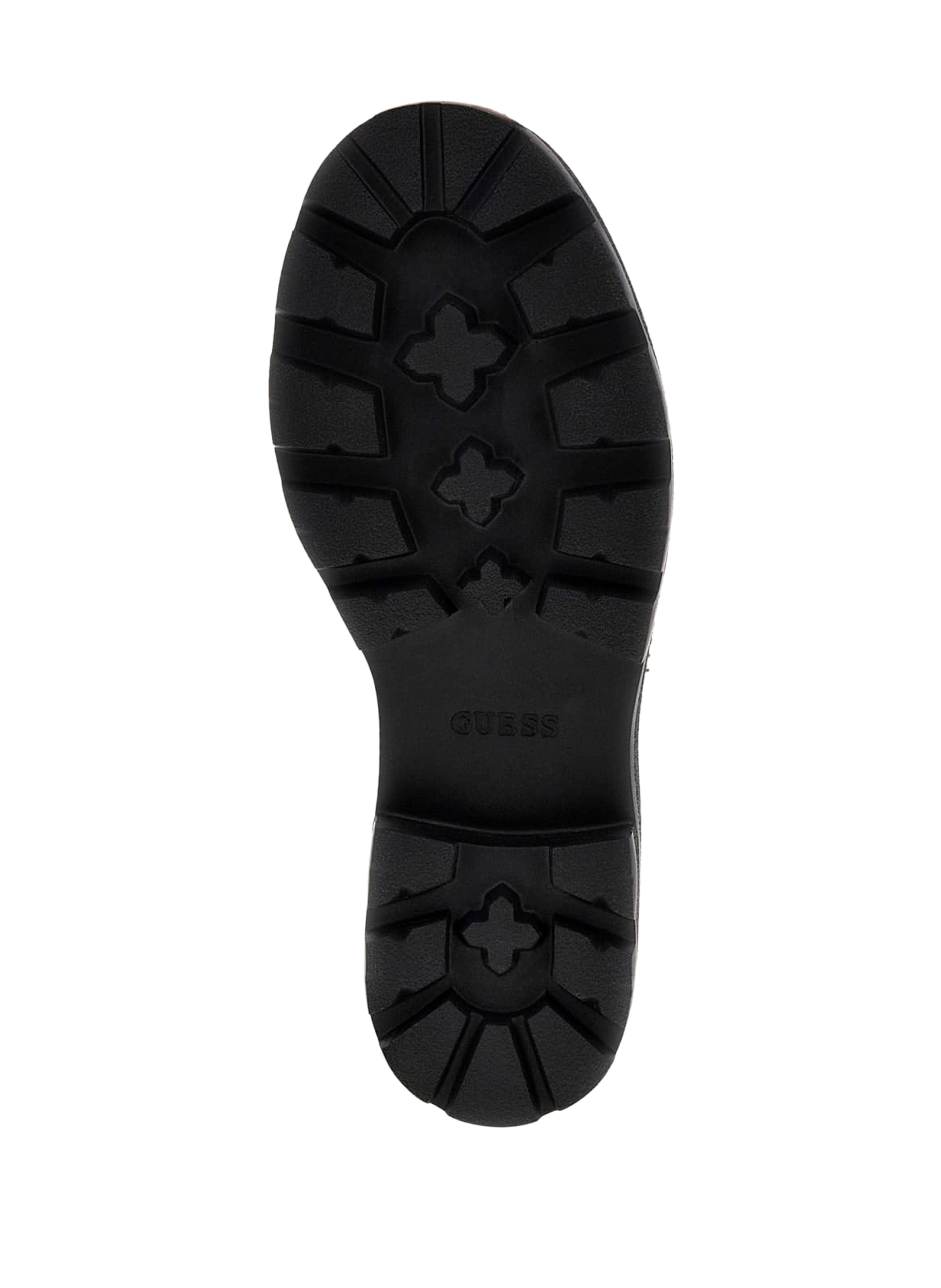 High boots with logo GUESS Brown