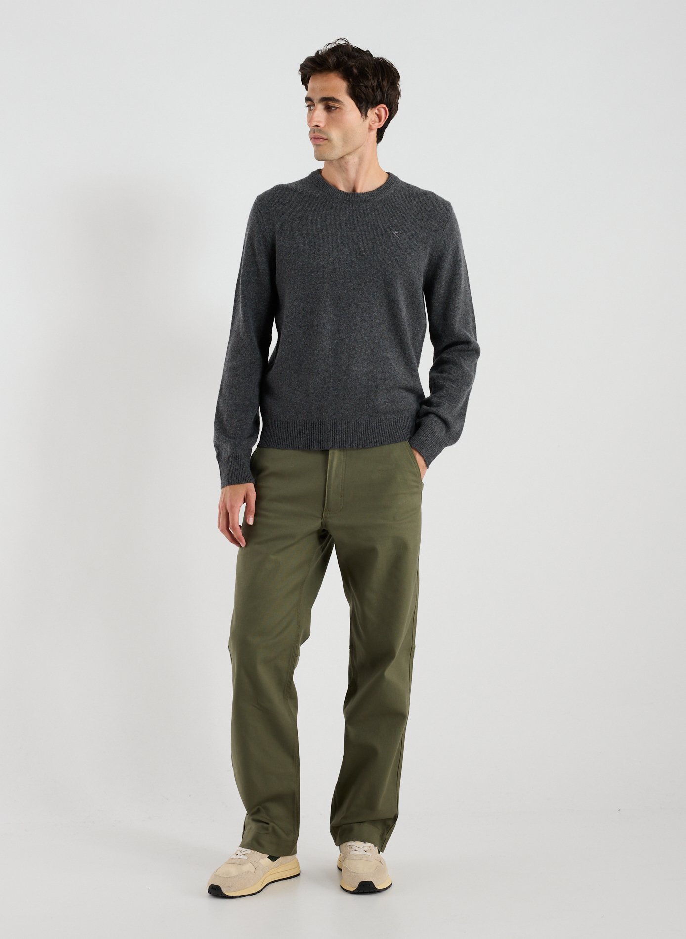 Crew-neck jumper HACKETT Grey