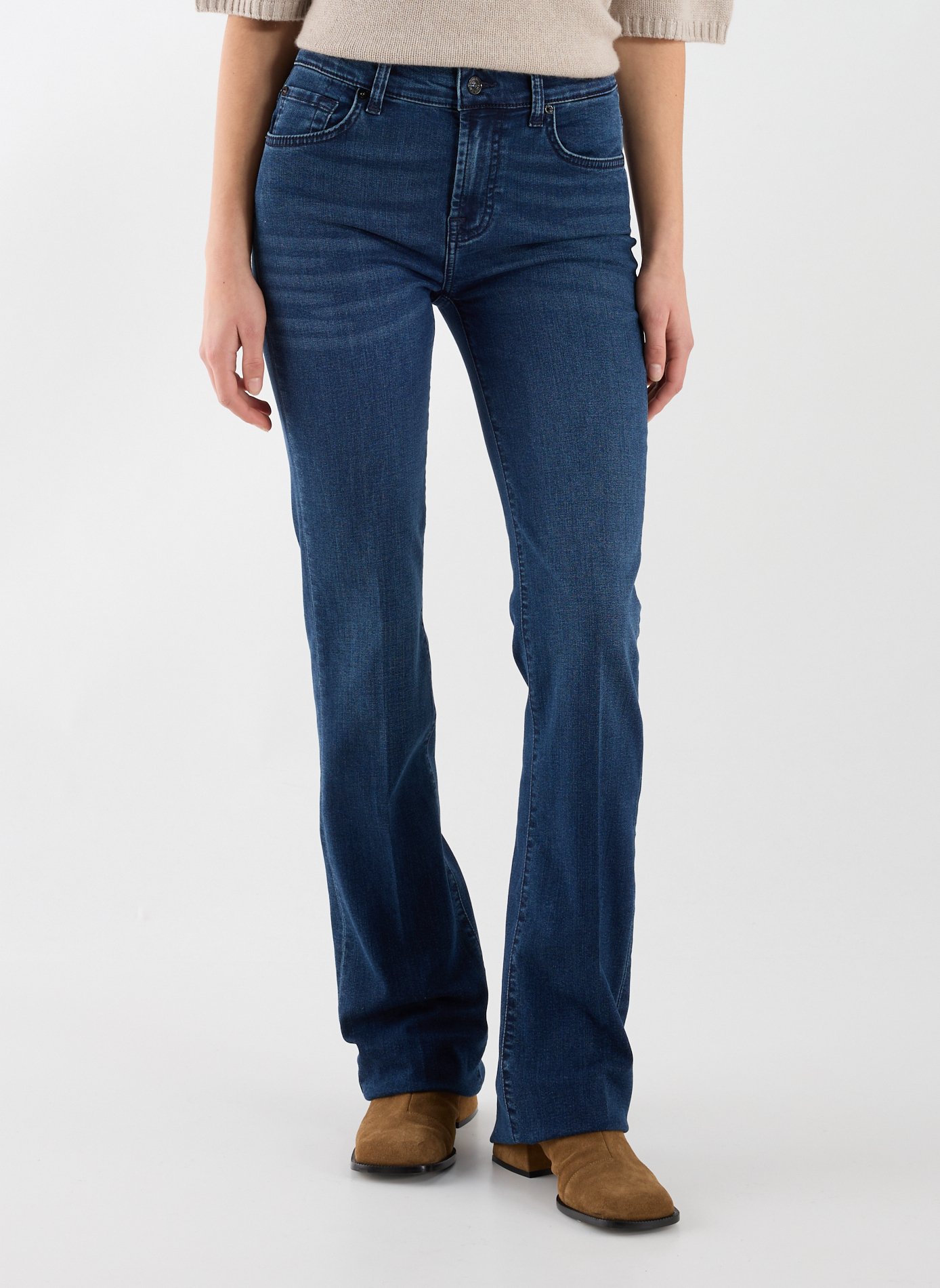 7 FOR ALL MANKIND Bootcut jeans Blue